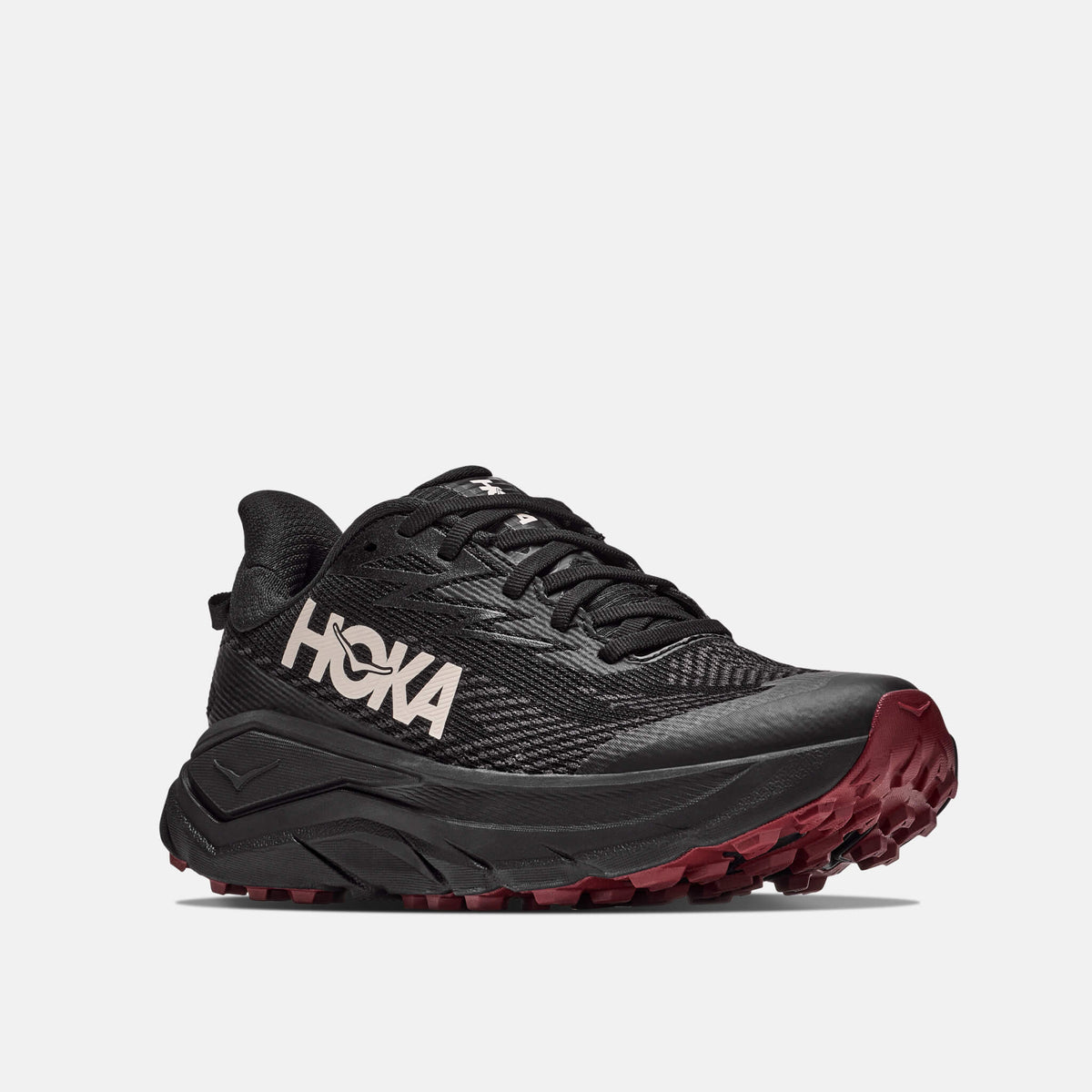 Hoka Challenger 8 GTX Black/Varsity Burgundy
