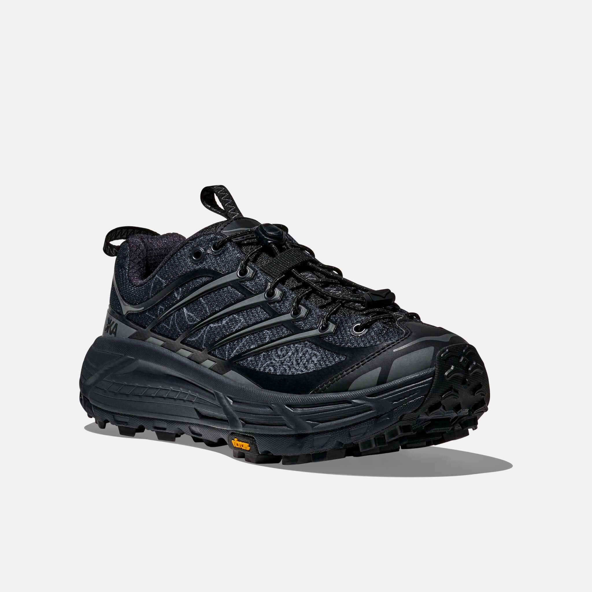 Hoka Mafate Three2 Wordmark Black/Outer Orbit
