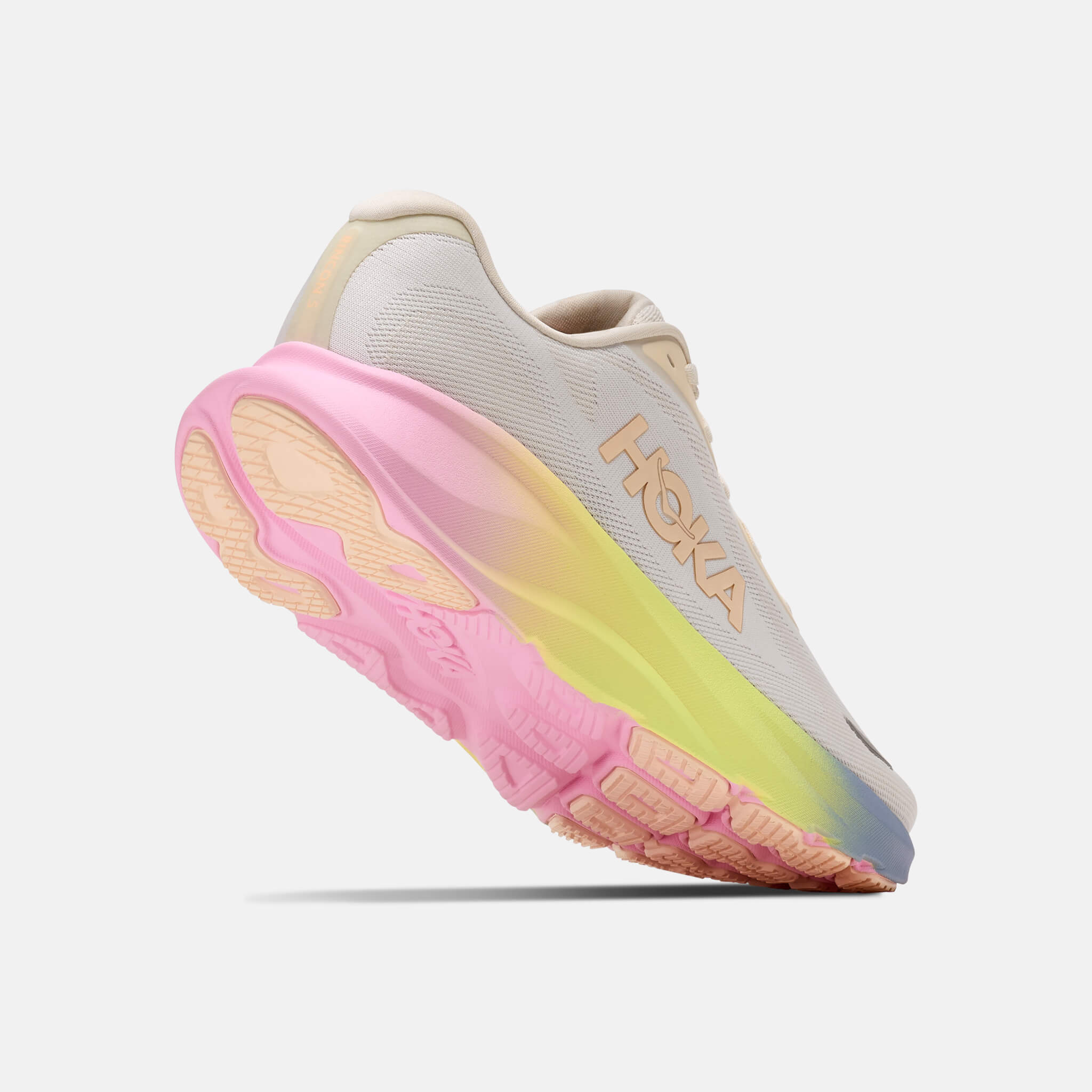 Hoka Rincon 5 Alabaster/Tangerine Glow