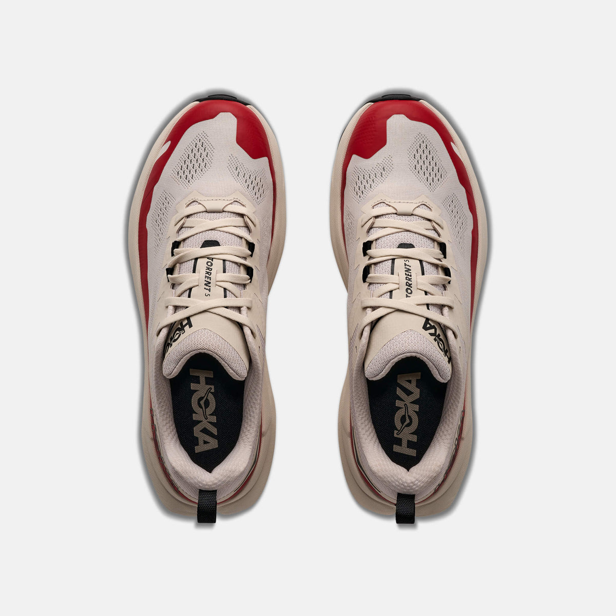 Hoka Torrent 5 River Rock Grey/Red Agate