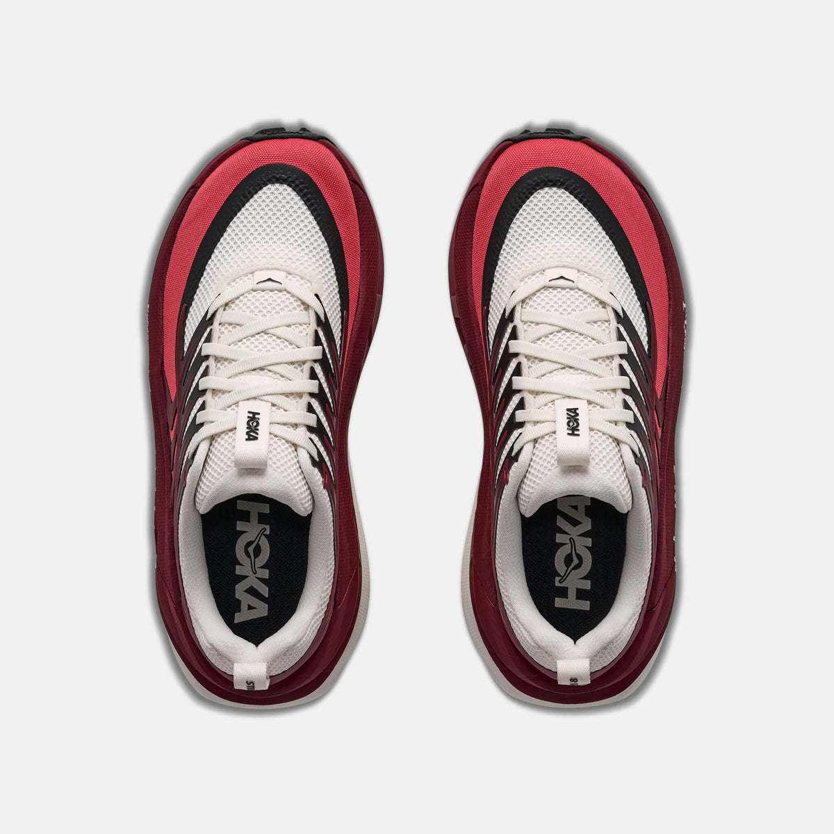 Hoka Stinson 8 Alabaster/Varsity Burgundy