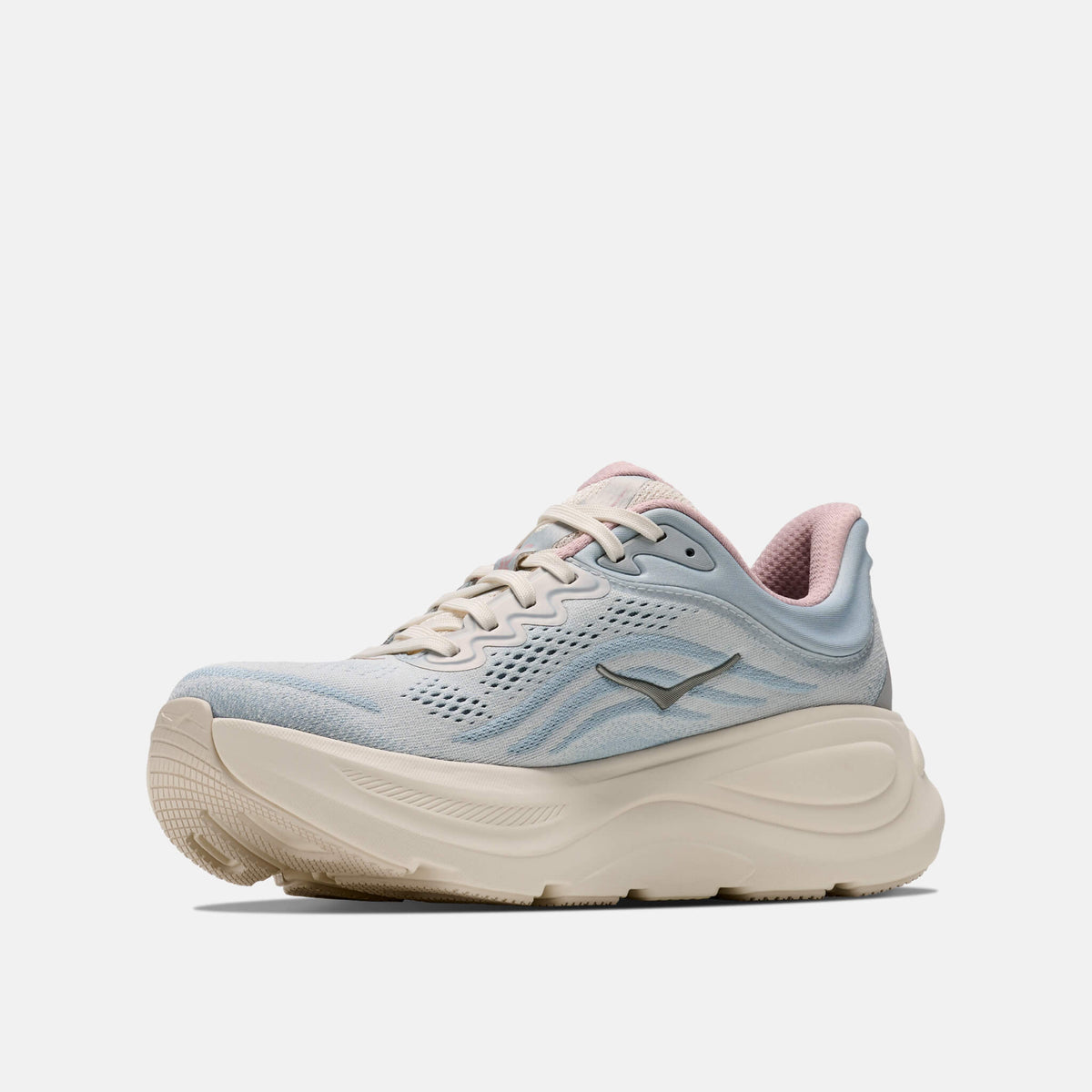 Hoka Bondi 9 Alabaster/Mineral Blue