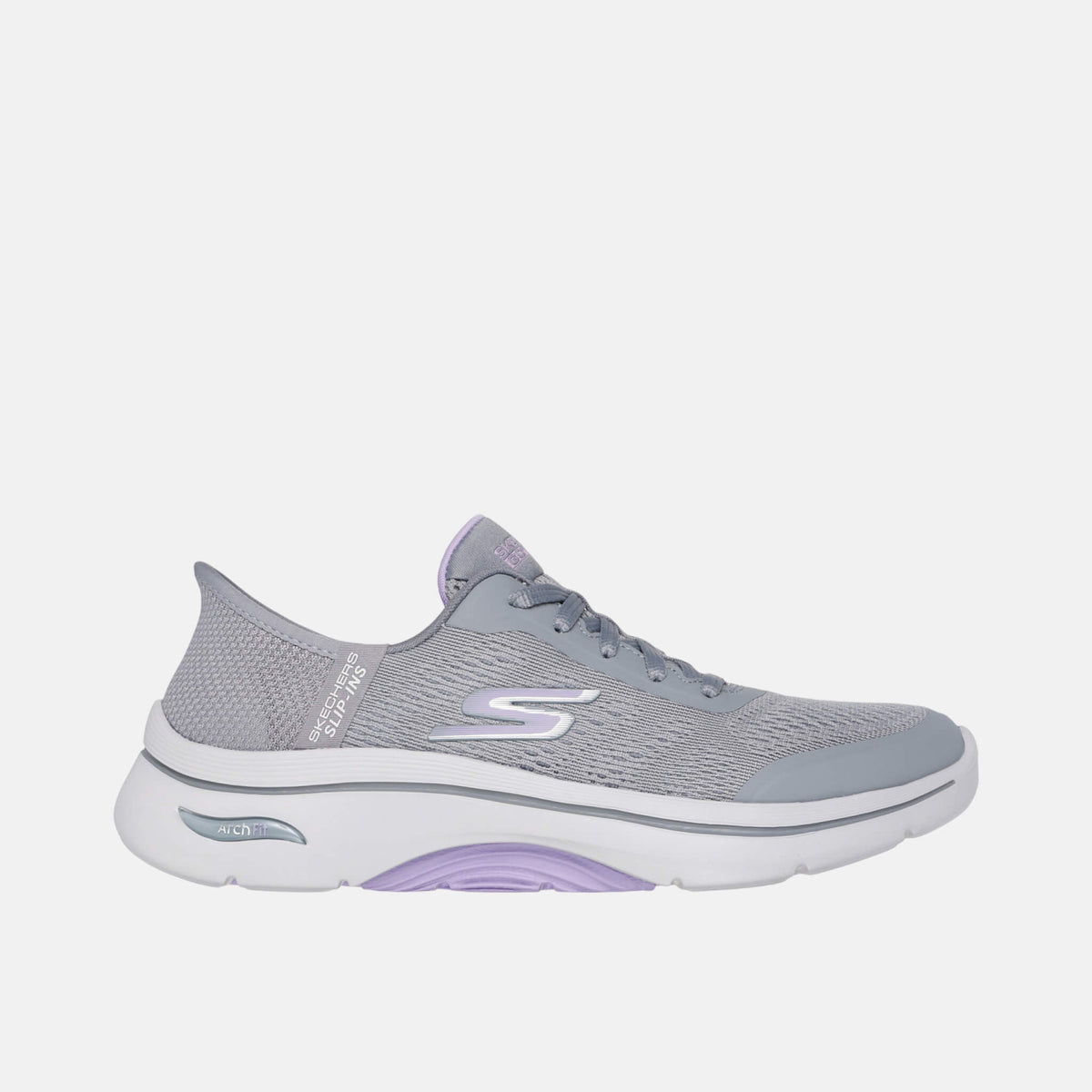 Skechers Go Walk Arch Fit 2.0 Valenc Grey/Lavender