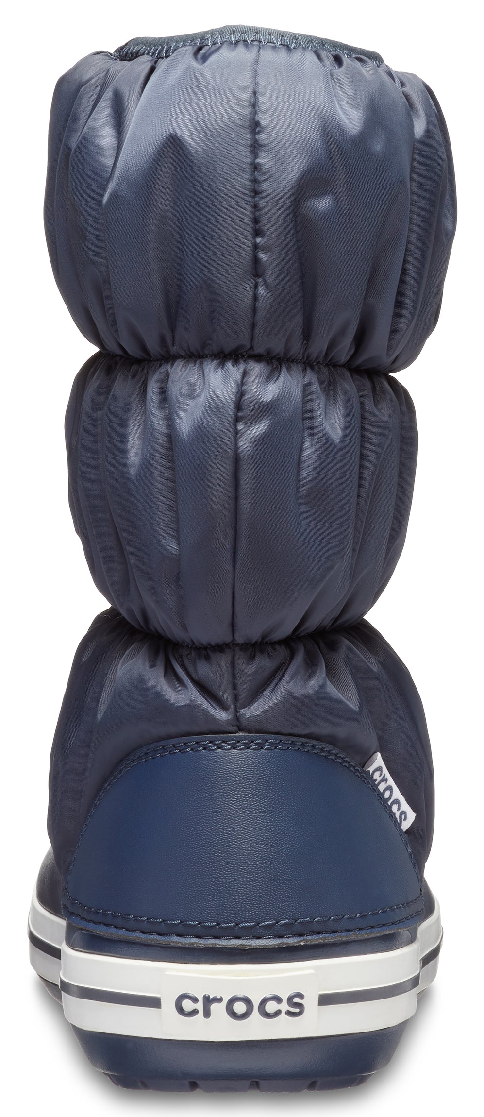 Crocs Winter Puff Boot Women Navy/White
