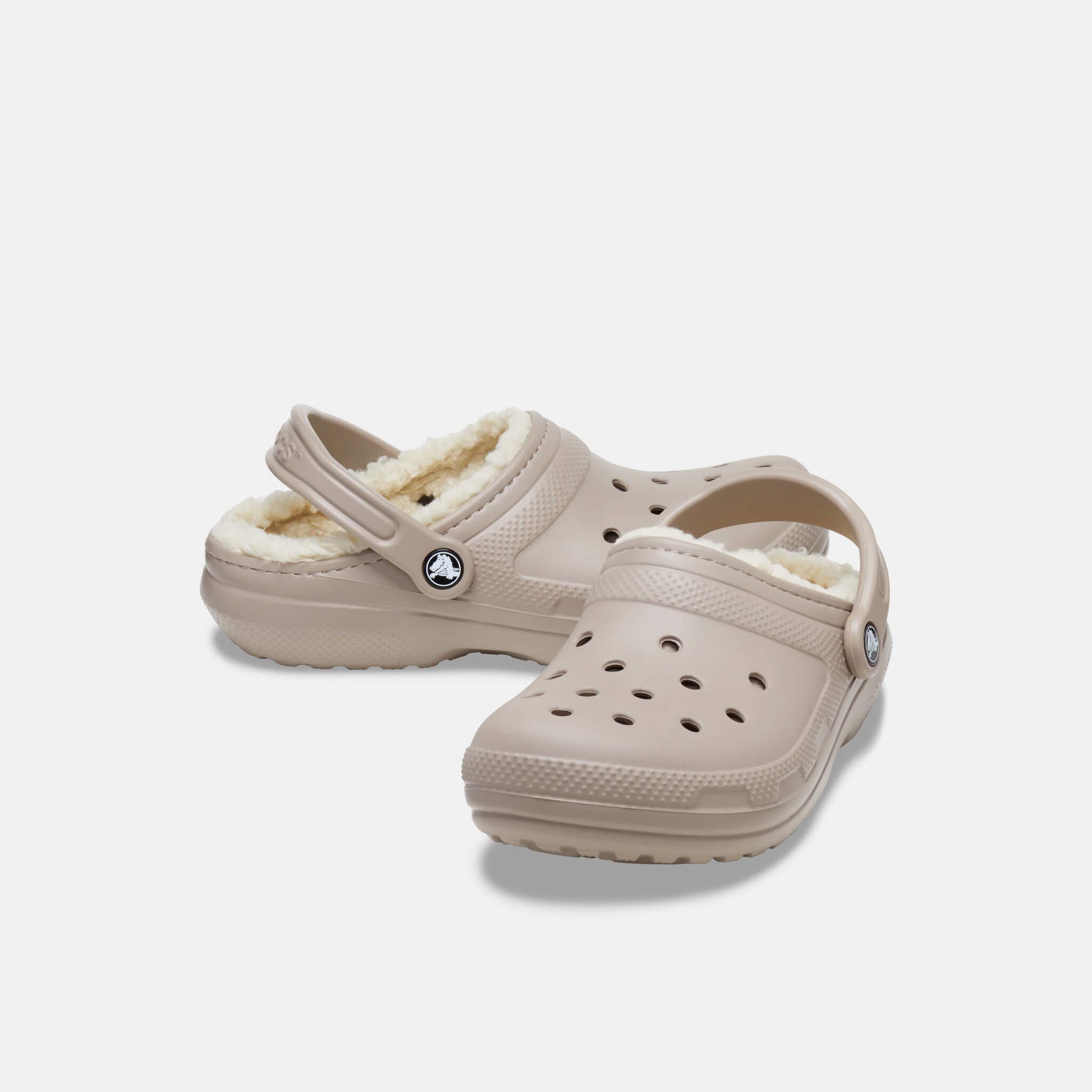 Crocs Classic Lined Clog Mushroom/Bone
