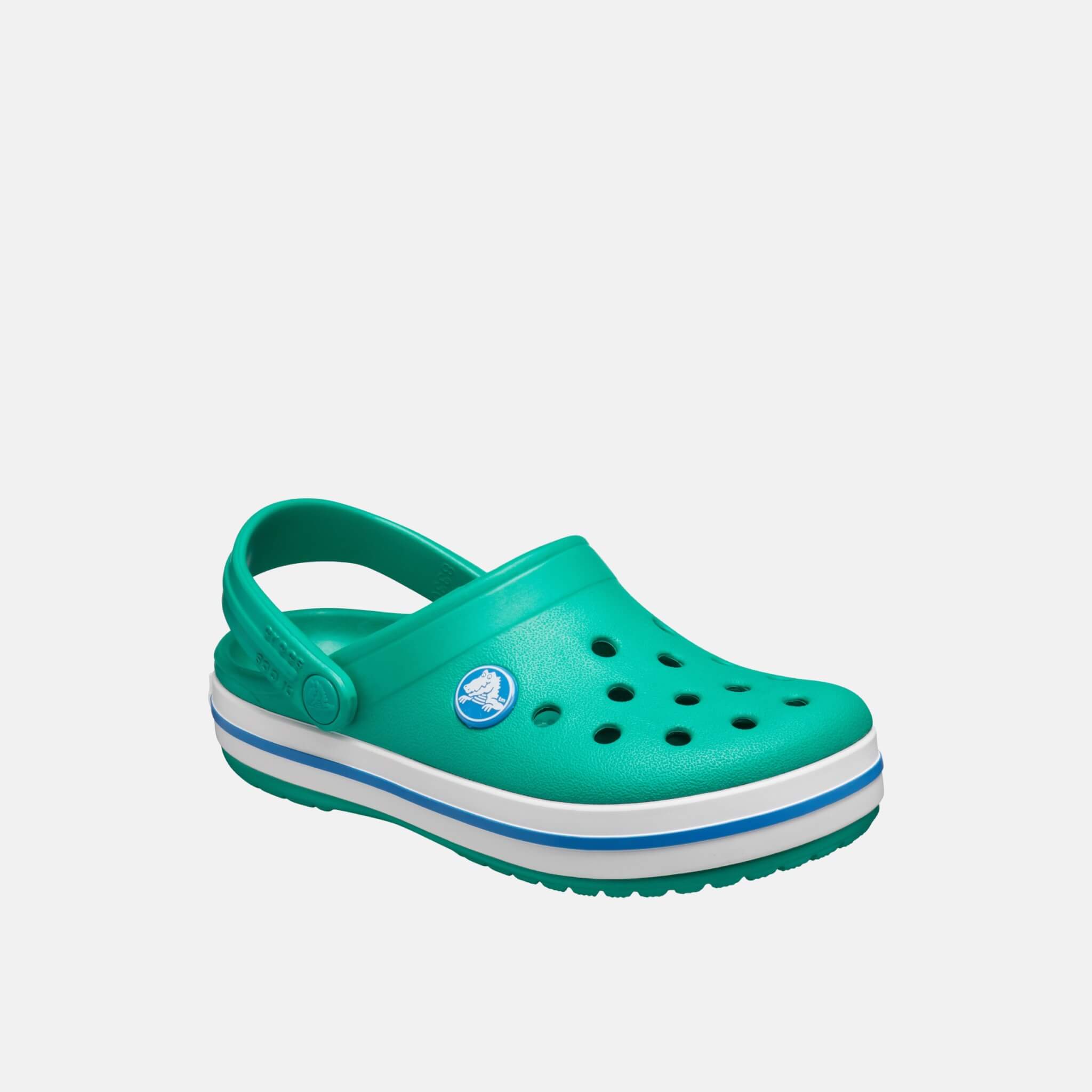 Crocs Crocband Clog Kids Deep Green/Prep Blue