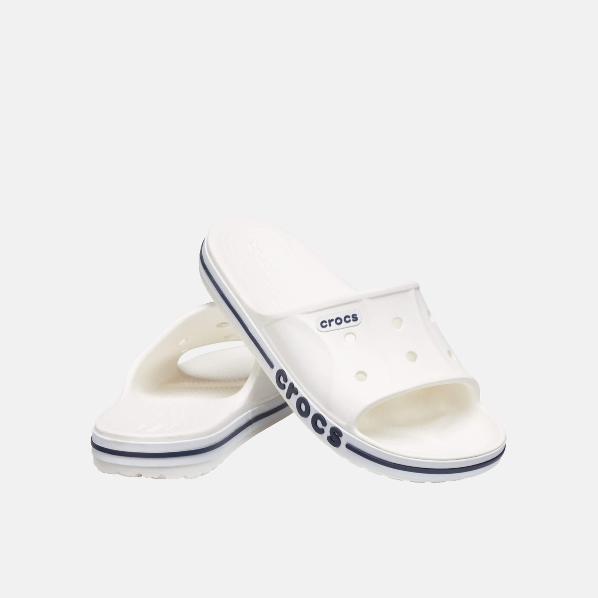Crocs Bayaband Slide White/Navy