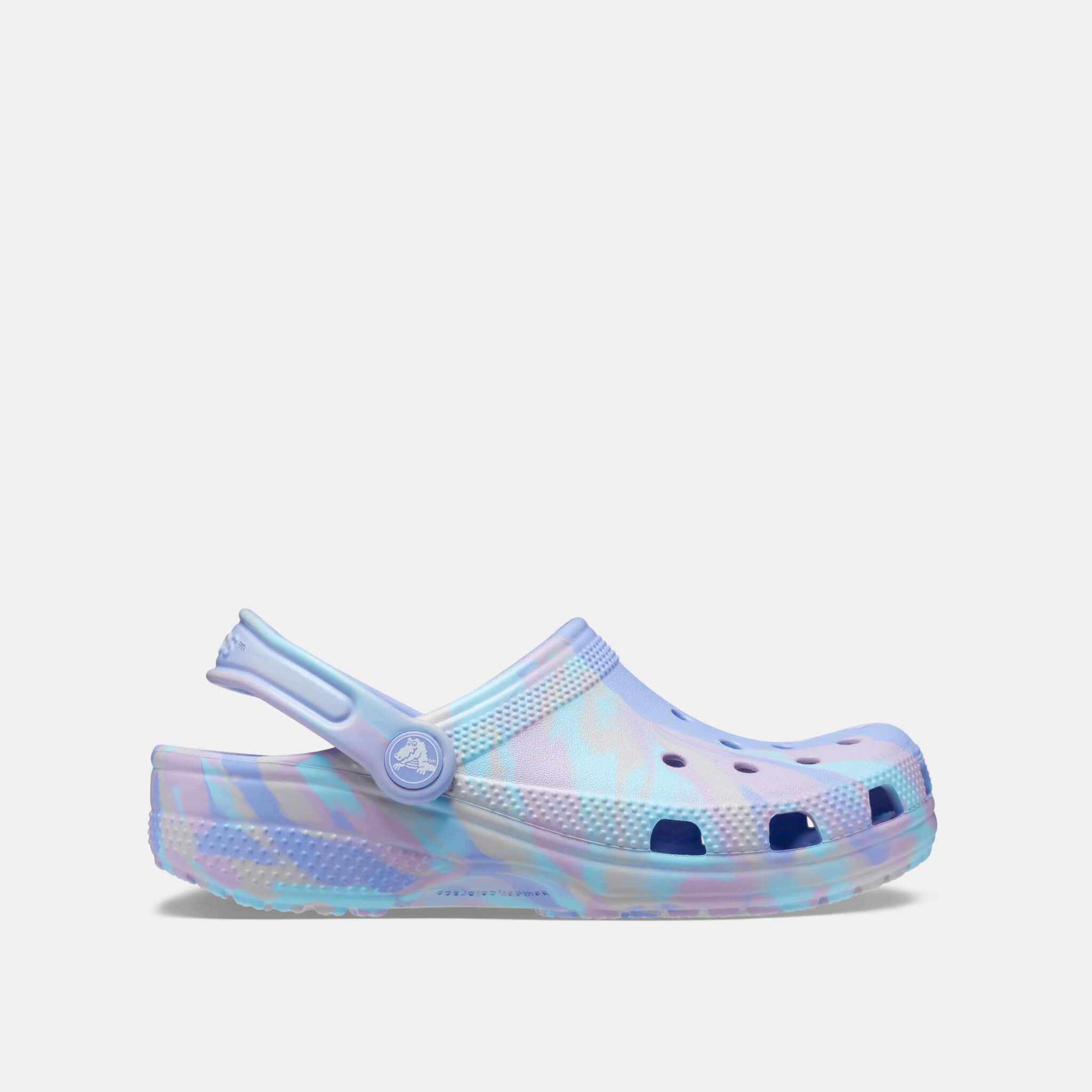 Crocs Kids Classic Marbled Clog Moon Jelly/Multi