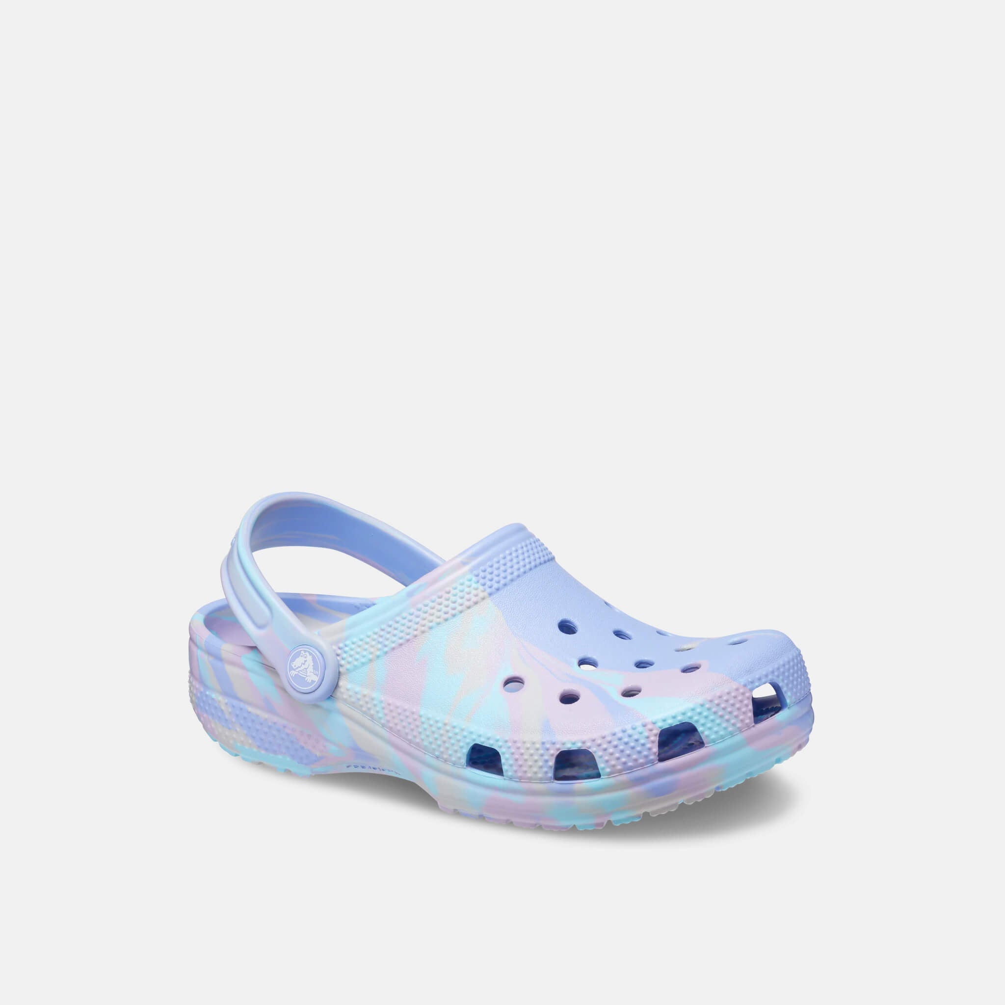 Crocs Kids Classic Marbled Clog Moon Jelly/Multi