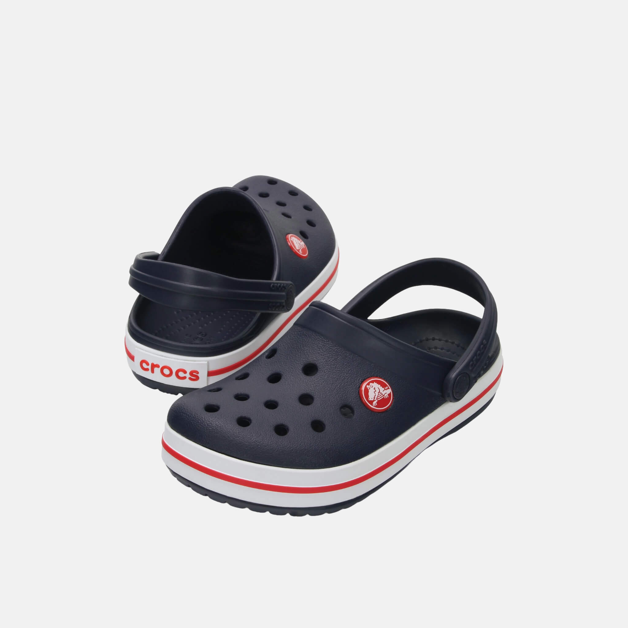 Crocs Kids Crocband Clog Navy/Red