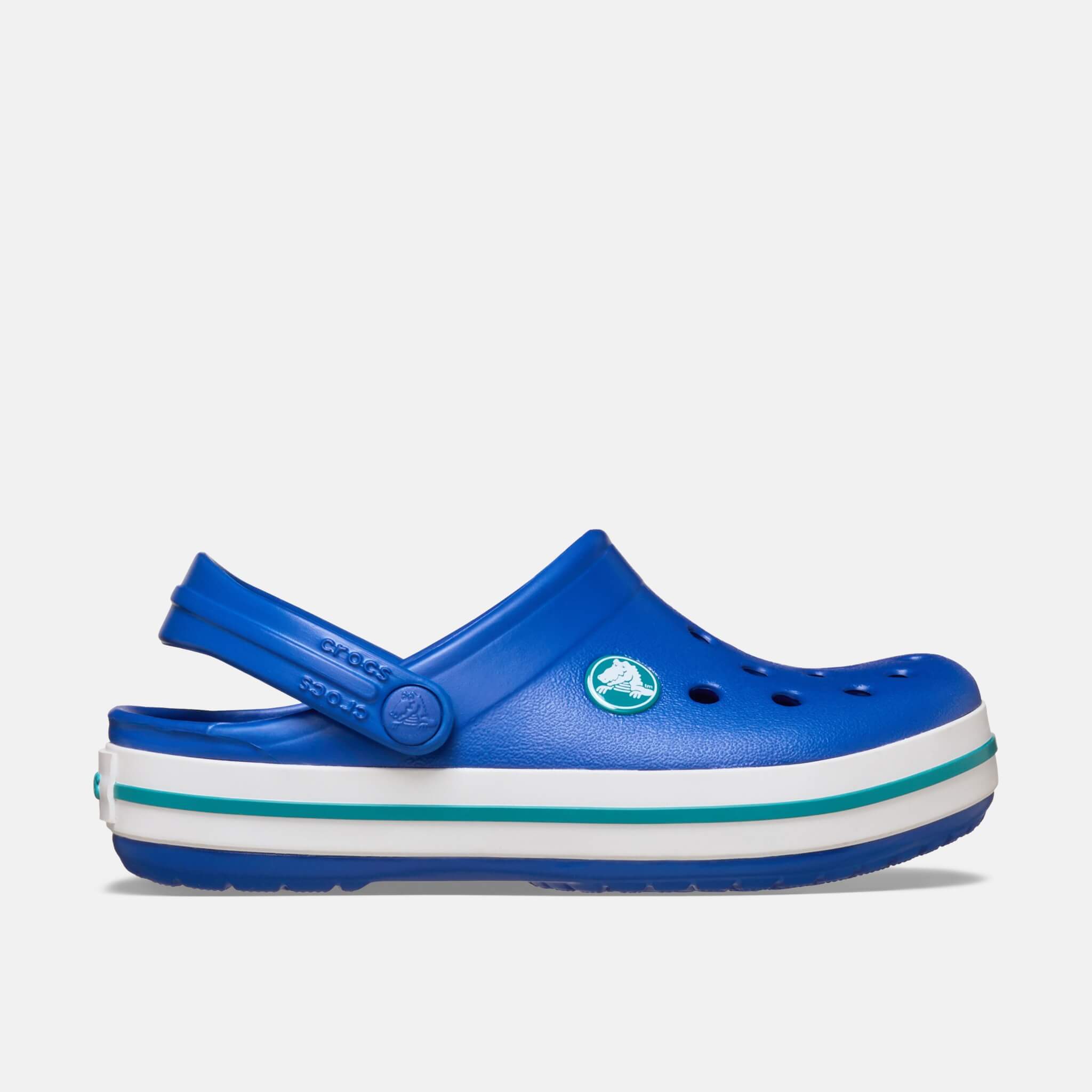 Crocs Kids Crocband Clog Blue Bolt/Turbo Teal
