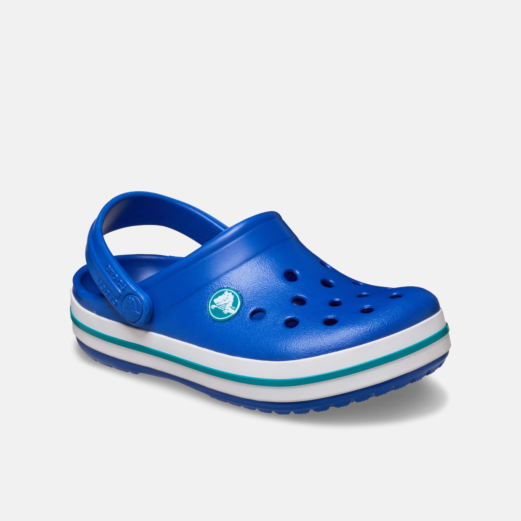 Crocs Kids Crocband Clog Blue Bolt/Turbo Teal