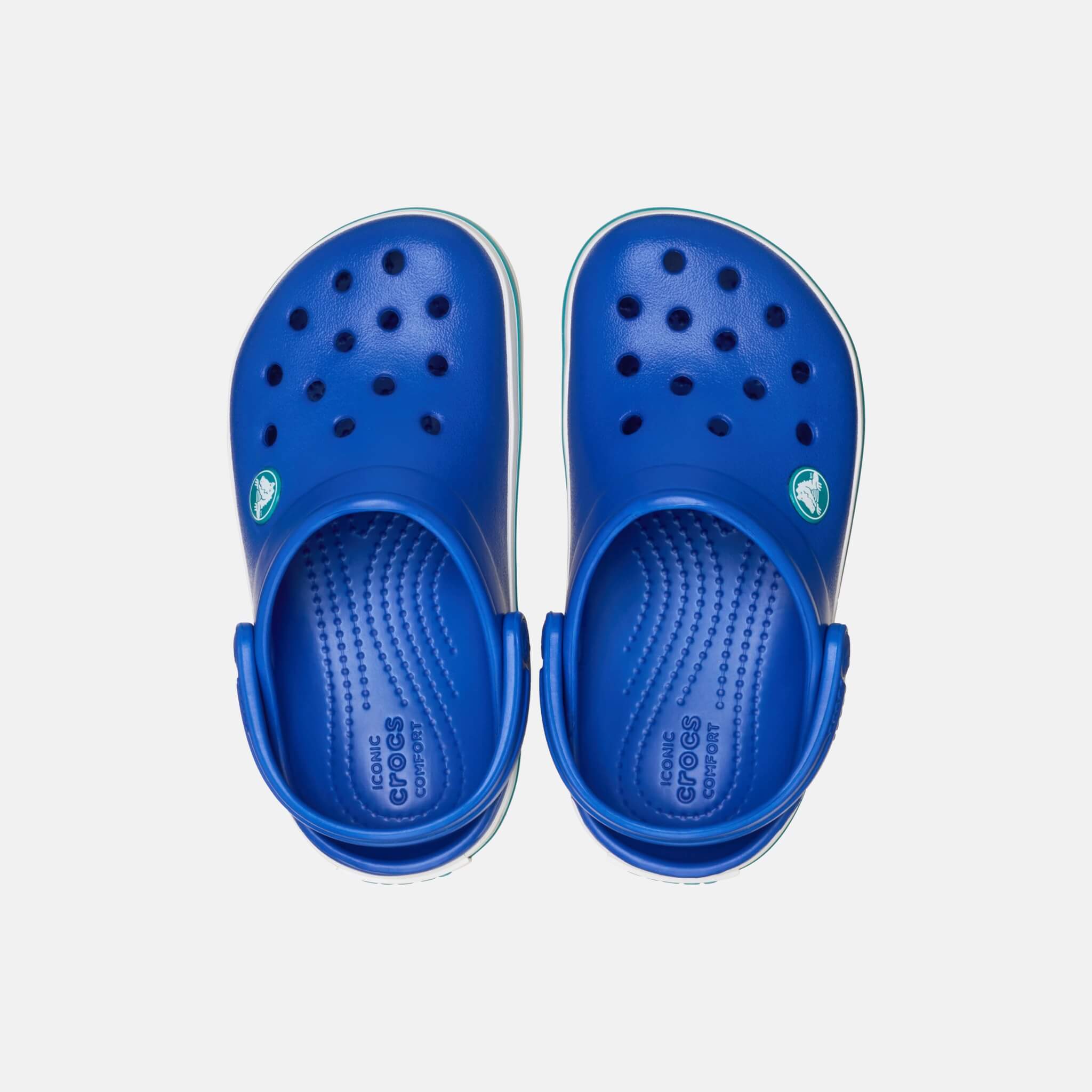Crocs Kids Crocband Clog Blue Bolt/Turbo Teal