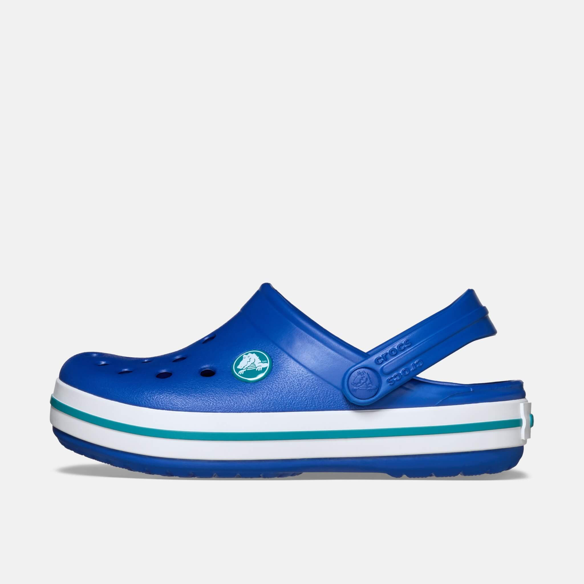 Crocs Kids Crocband Clog Blue Bolt/Turbo Teal