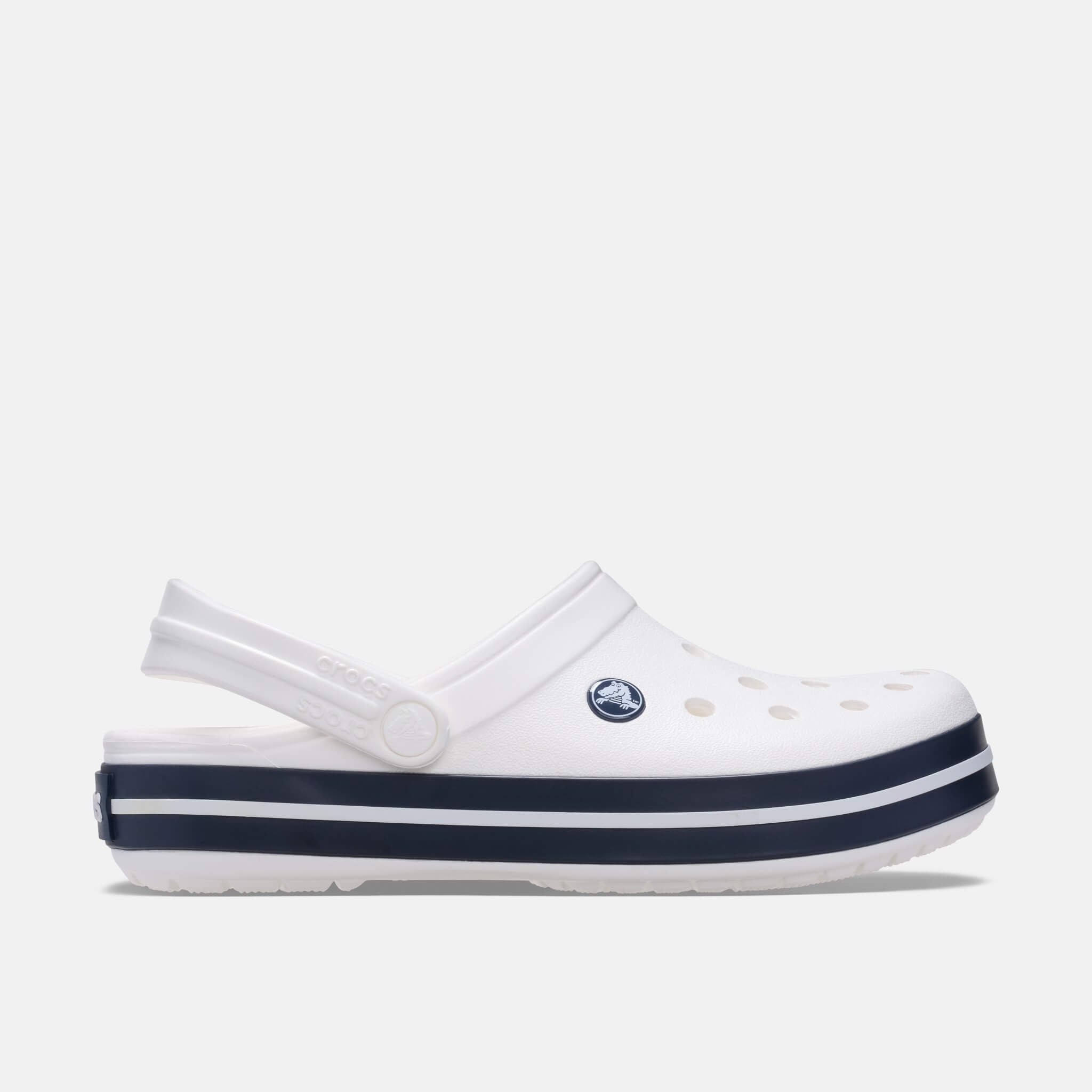 Crocs Kids Crocband Clog White/Navy