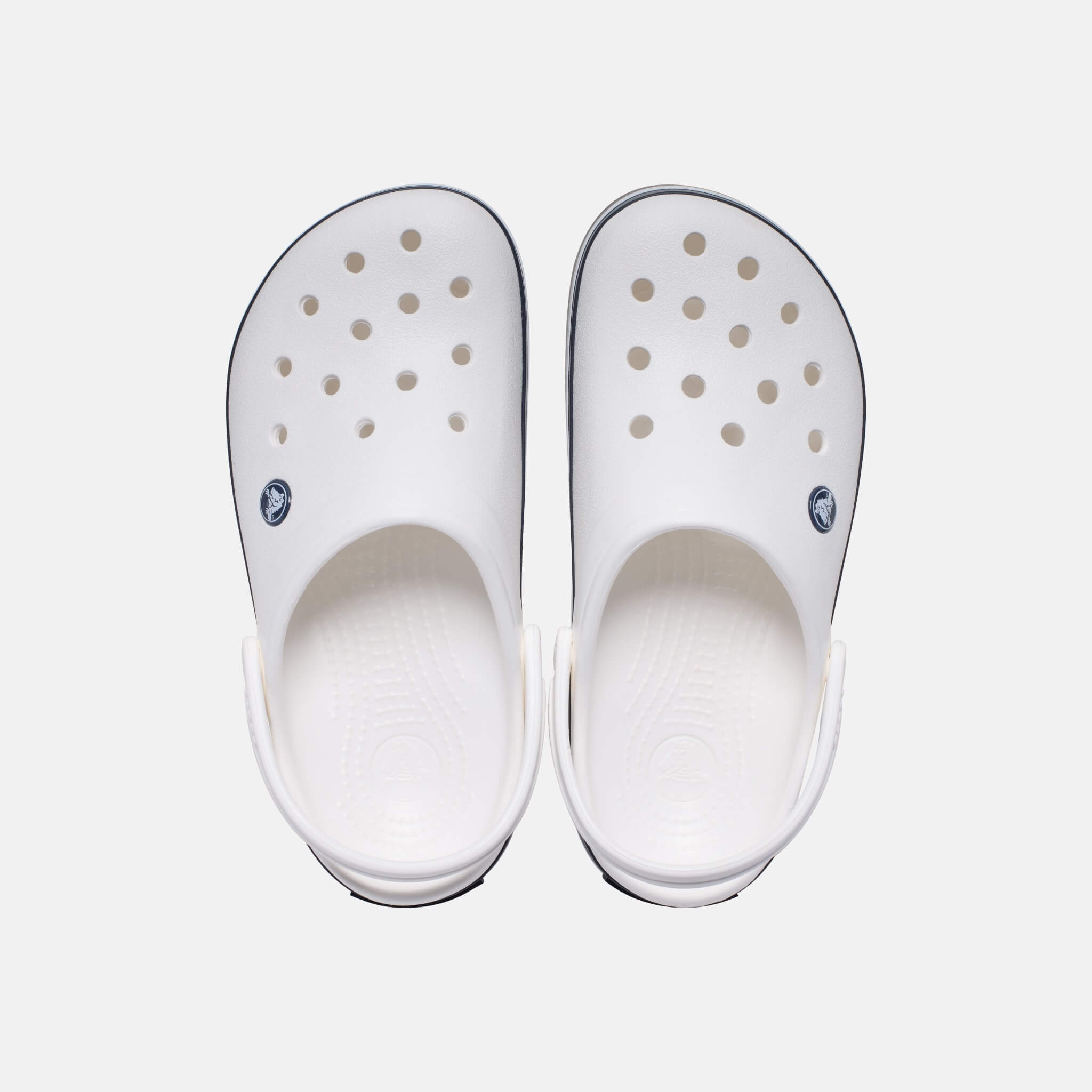 Crocs Kids Crocband Clog White/Navy