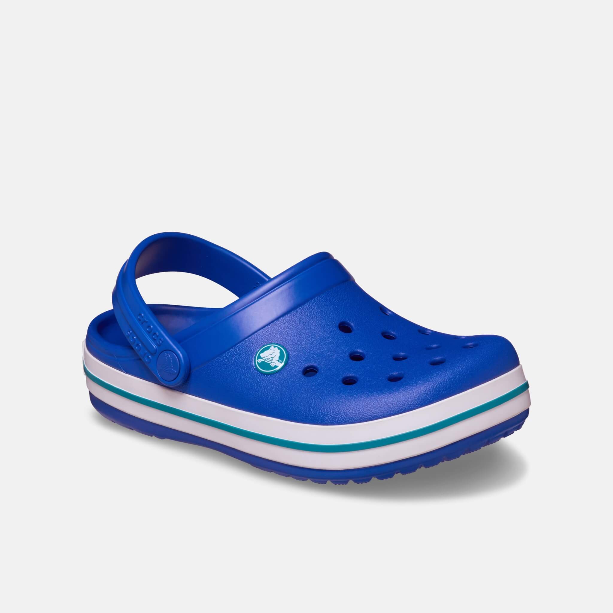 Crocs Kids Crocband Clog Blue Bolt/Turbo Teal