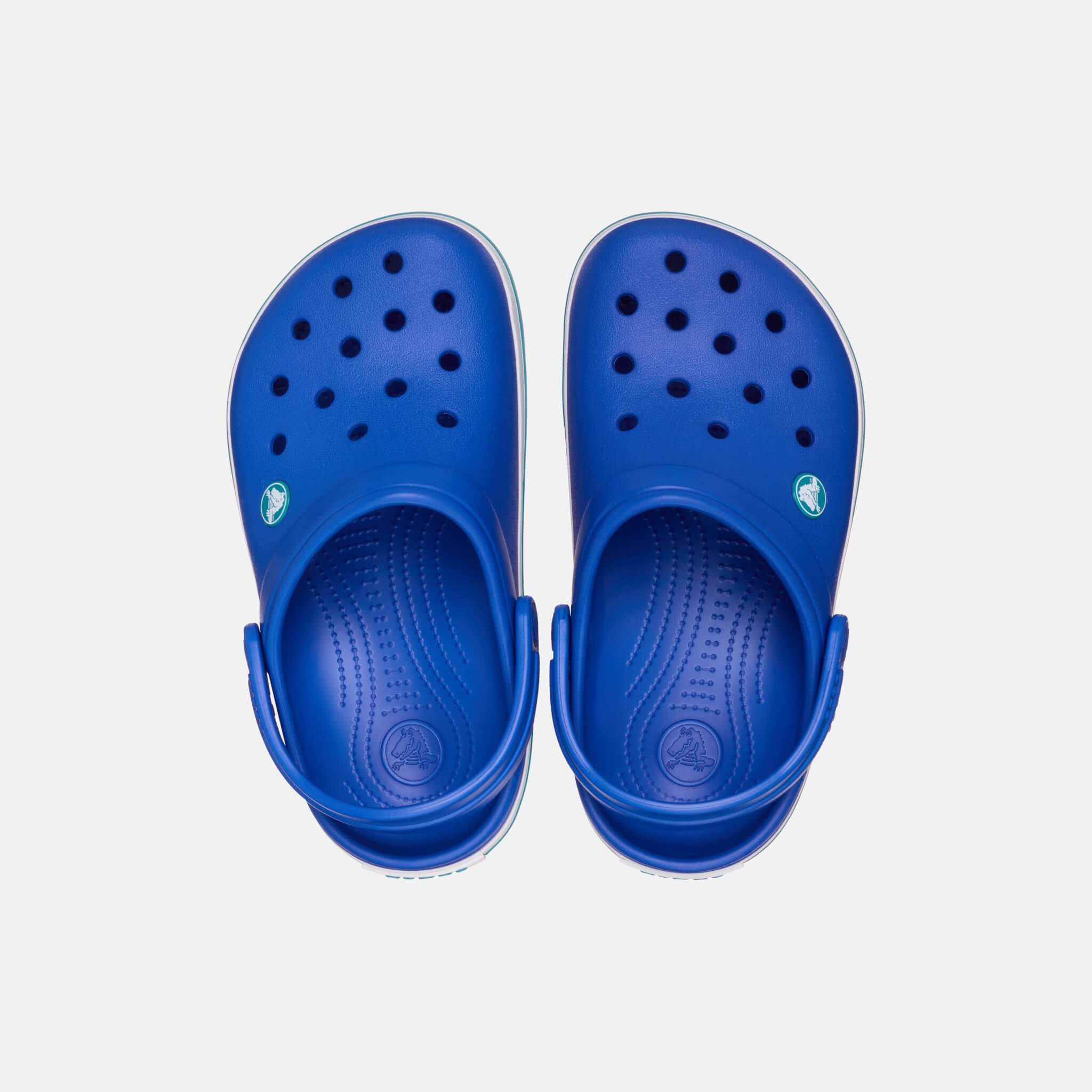 Crocs Kids Crocband Clog Blue Bolt/Turbo Teal