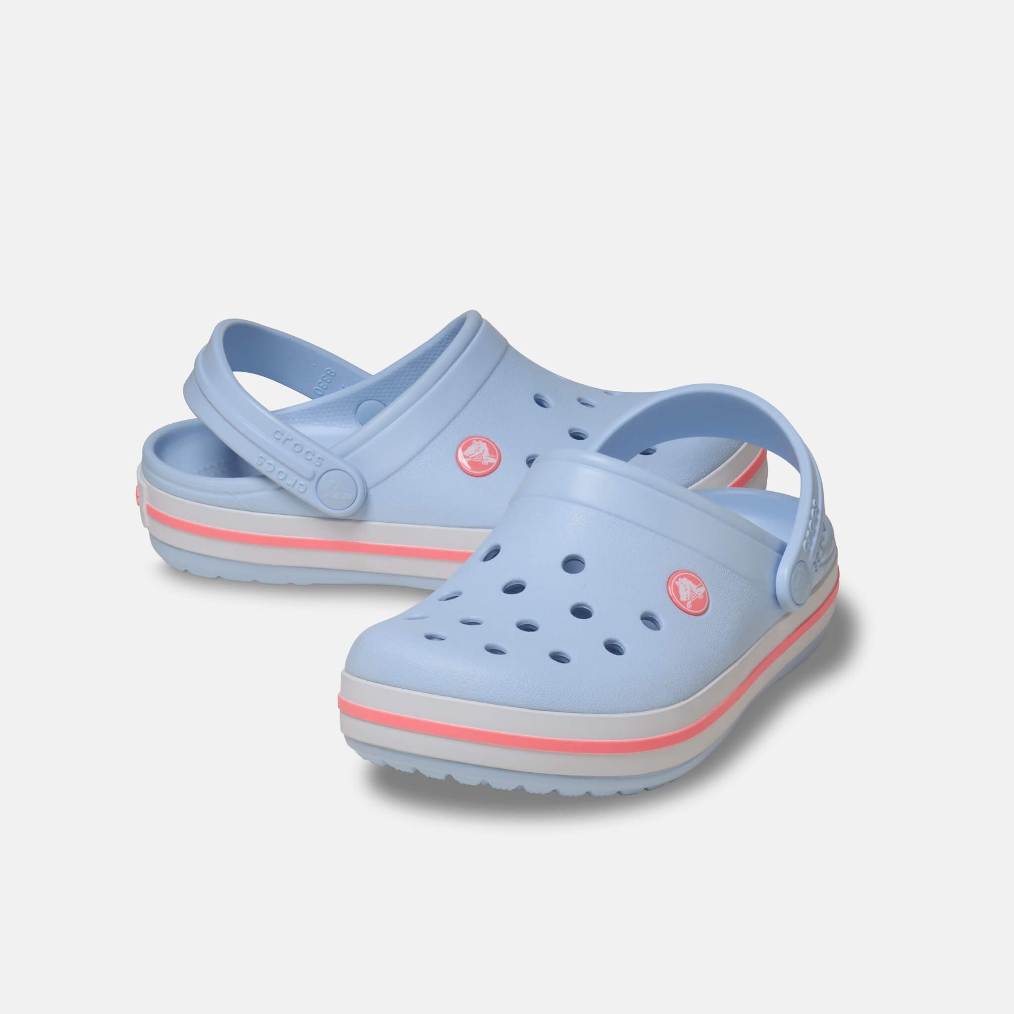 Crocs Kids Crocband Clog Blue Frost/Guava