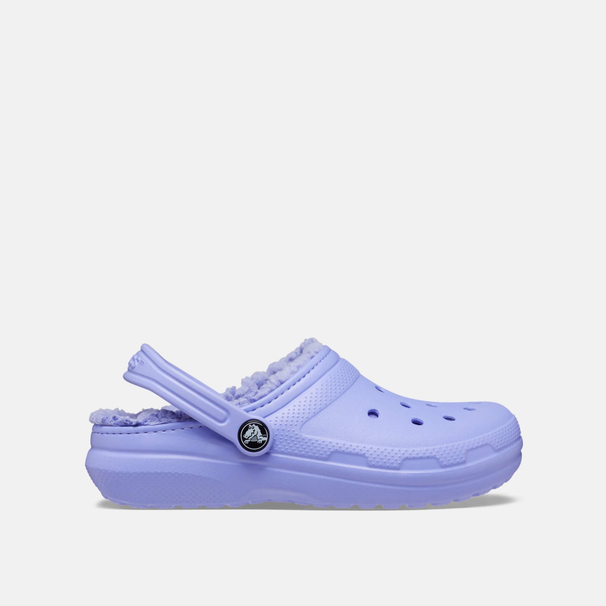 Crocs Kids Classic Lined Clog Digital Violet