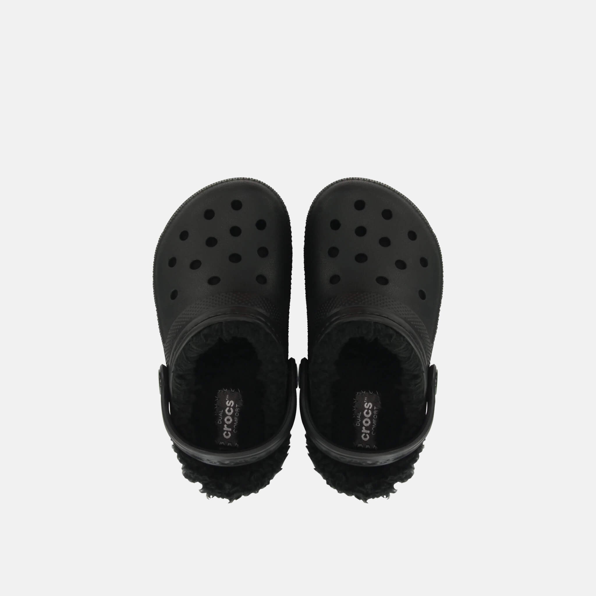 Crocs Kids Classic Lined Clog Black/Black