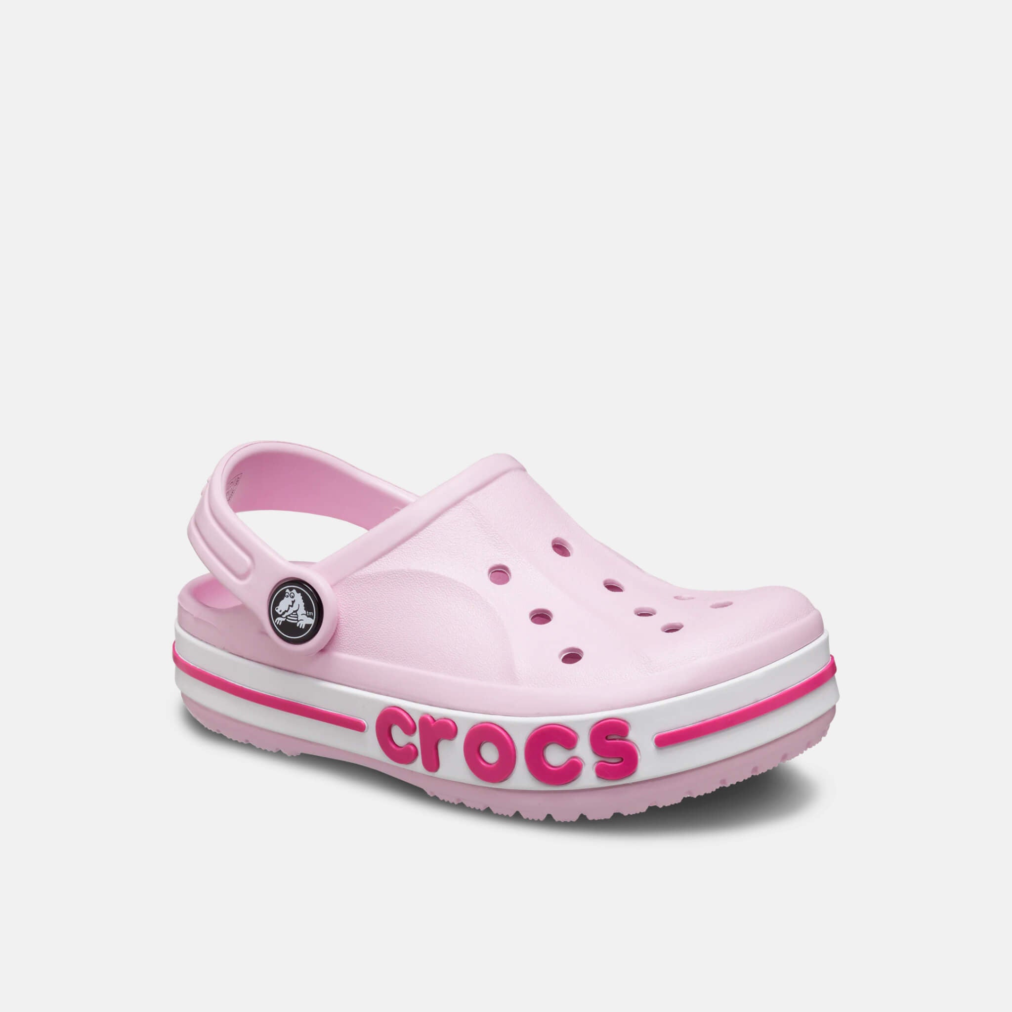 Crocs Kids Bayaband Clog Ballerina Pink/Candy Pink