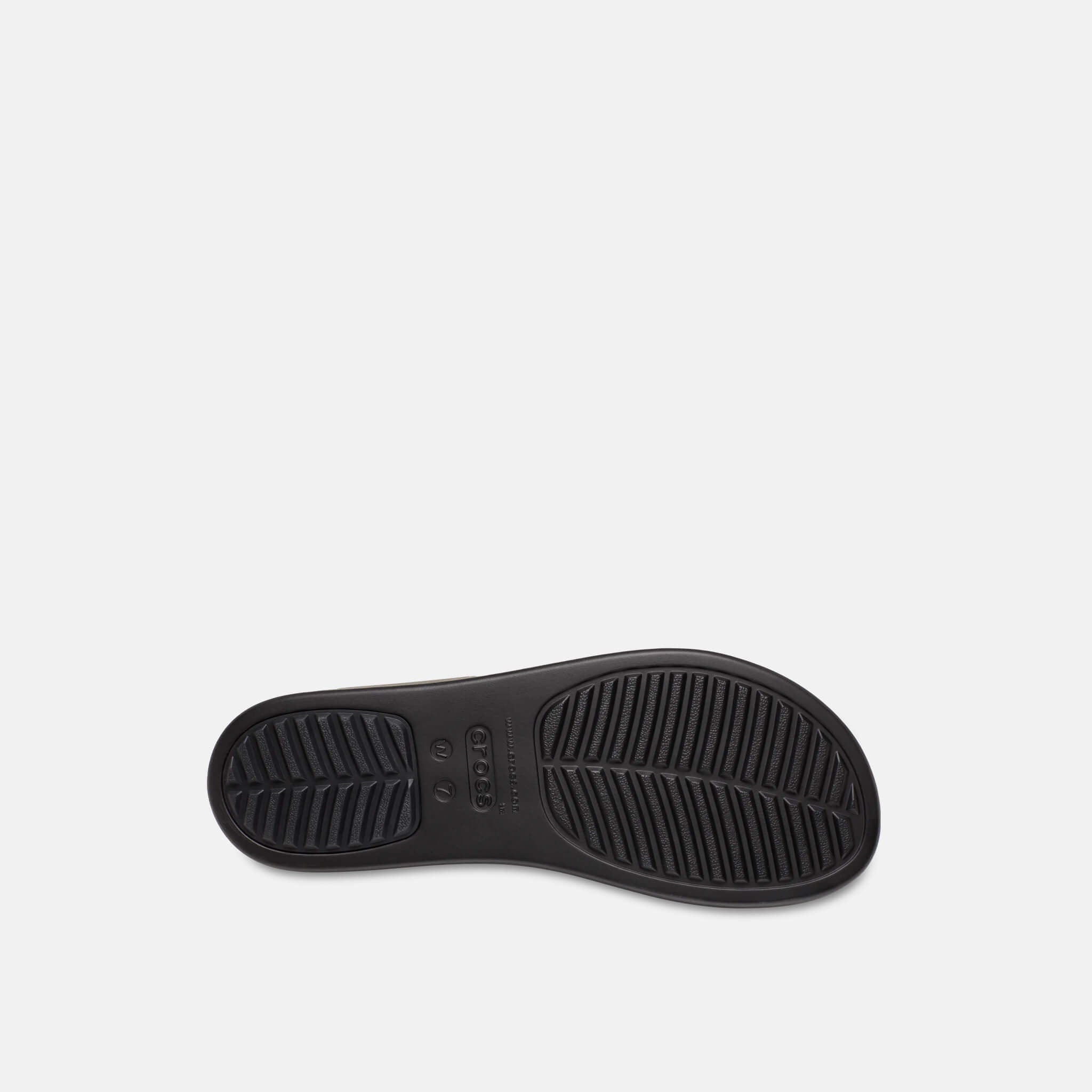 Crocs Brooklyn Buckle Low Wedge Black