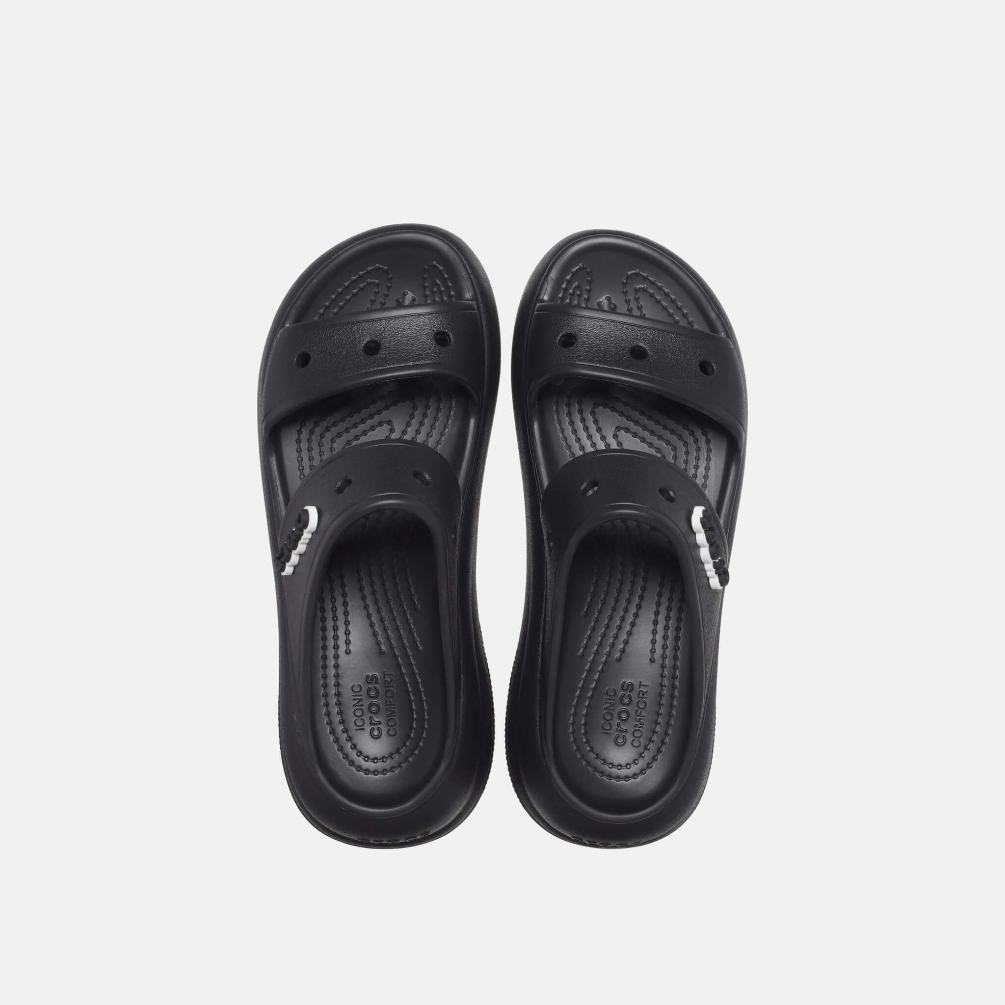 Crocs Classic Crush Sandal Black