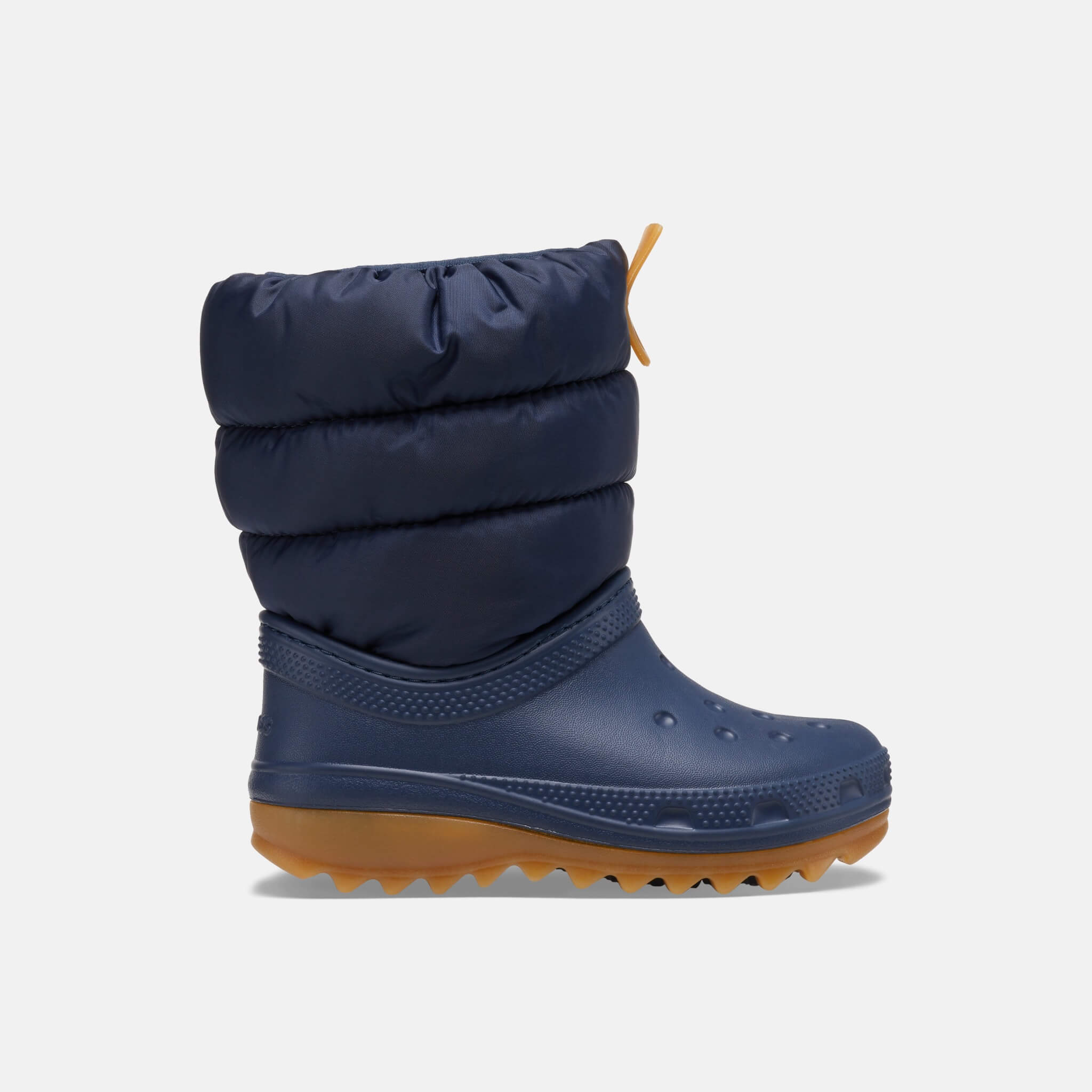 Crocs Kids Classic Neo Puff Boot Navy/Gum