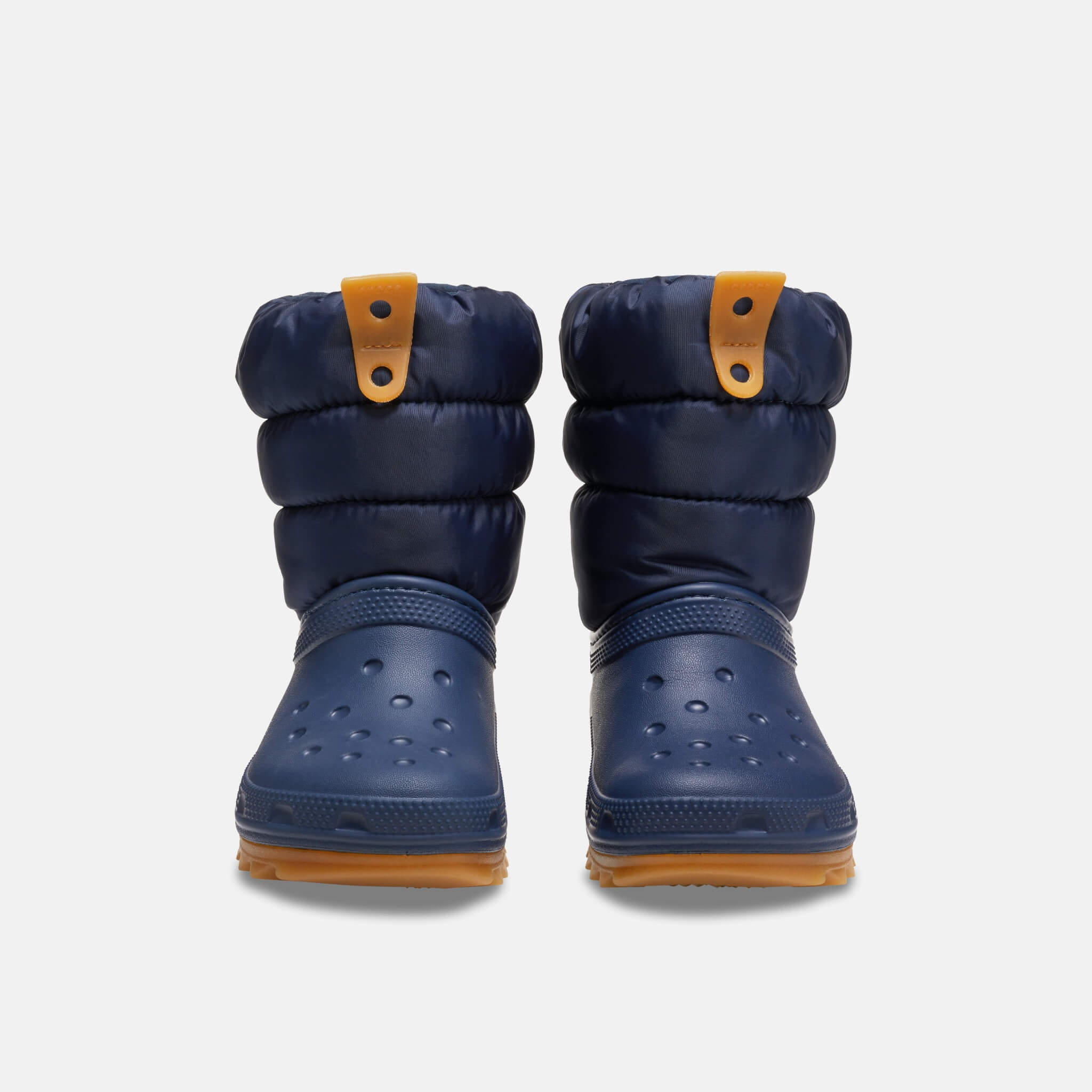 Crocs Kids Classic Neo Puff Boot Navy/Gum