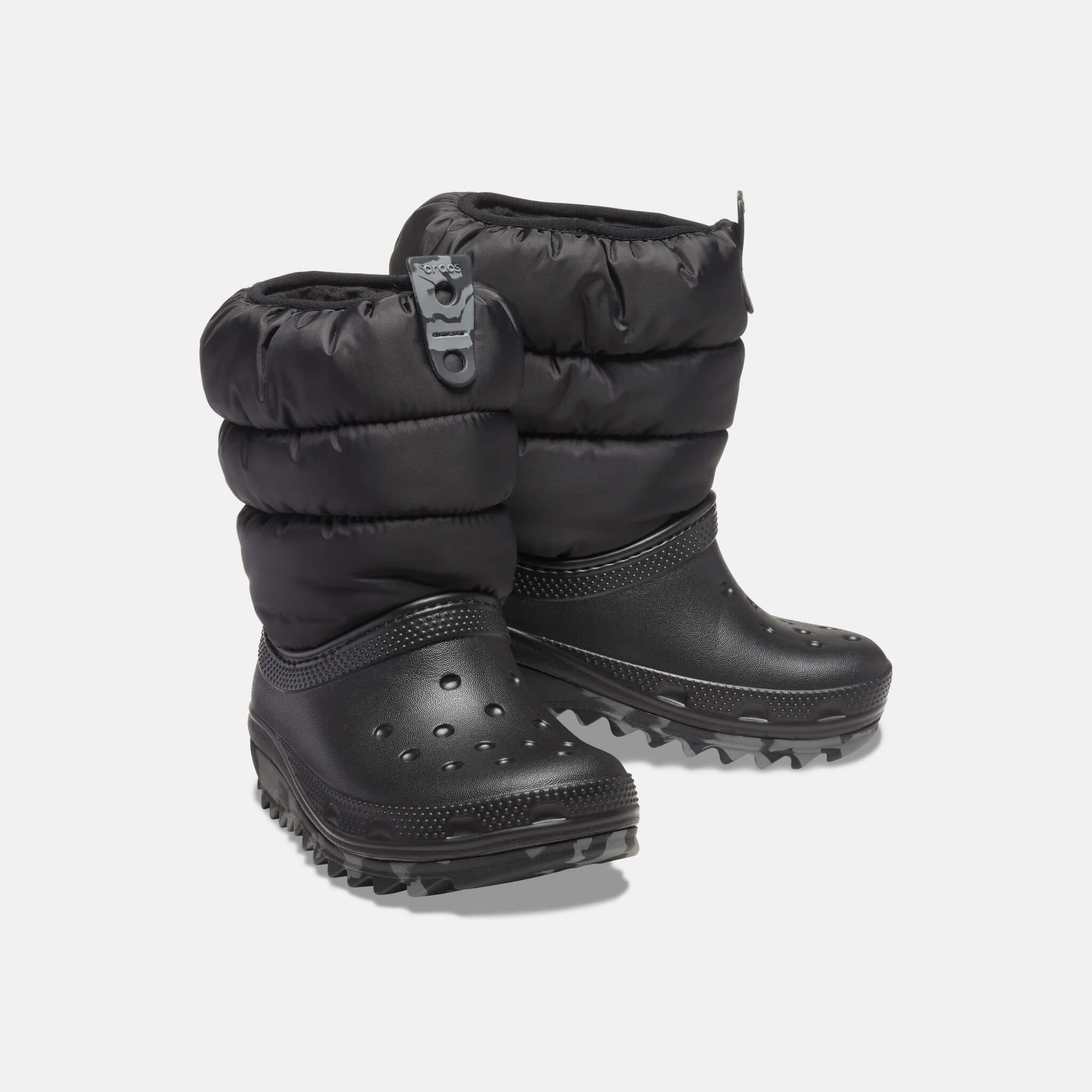 Crocs Kids Classic Neo Puff Boot Black