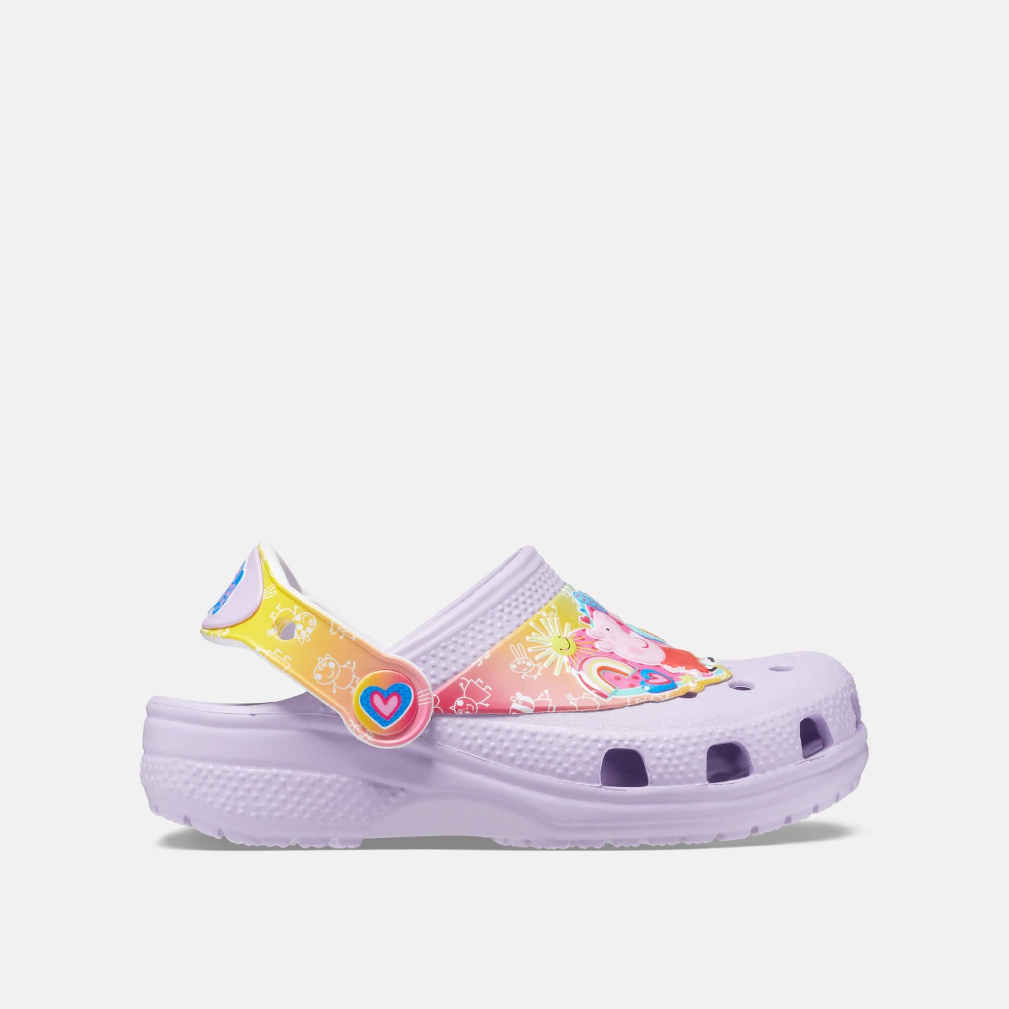 Crocs Kids Classic Fun Lab I Am Peppa Pig Clog Lavender