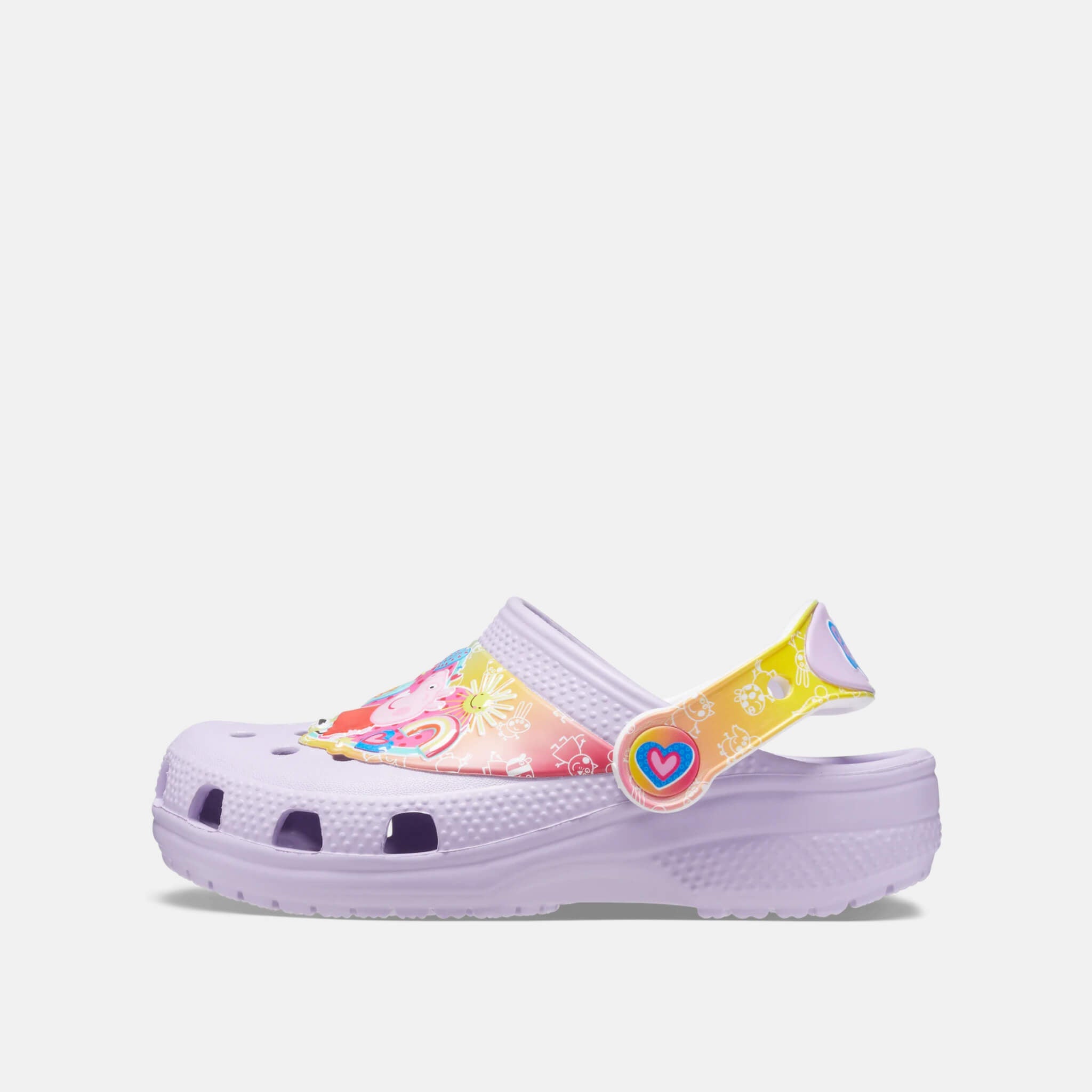 Crocs Kids Classic Fun Lab I Am Peppa Pig Clog Lavender