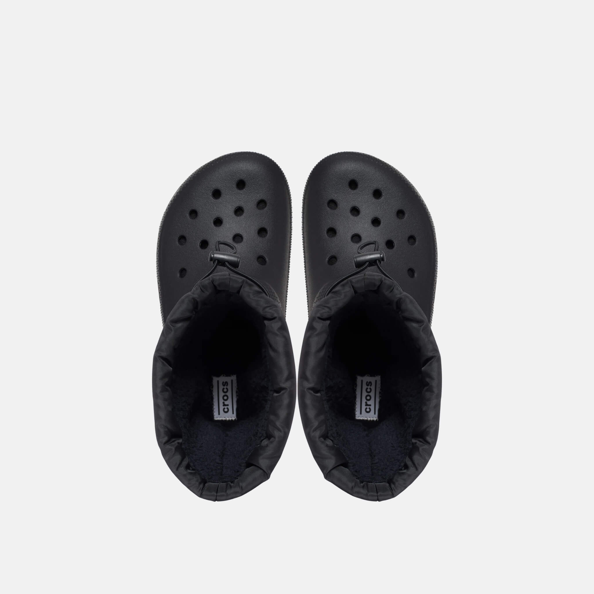 Crocs Kids Classic Lined Neo Puff Boot Black