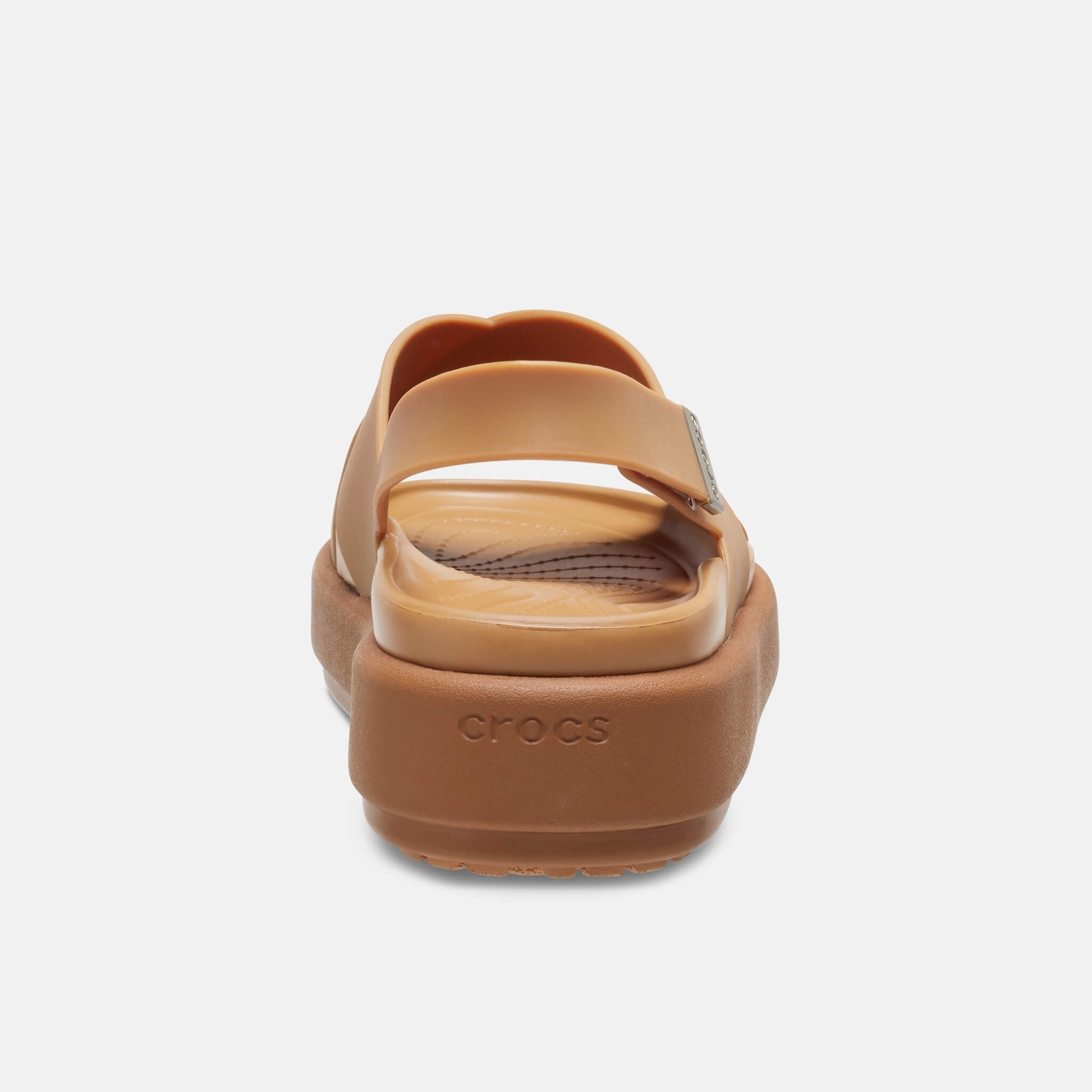 Crocs Brooklyn Luxe Cross Strap Tan/Tan