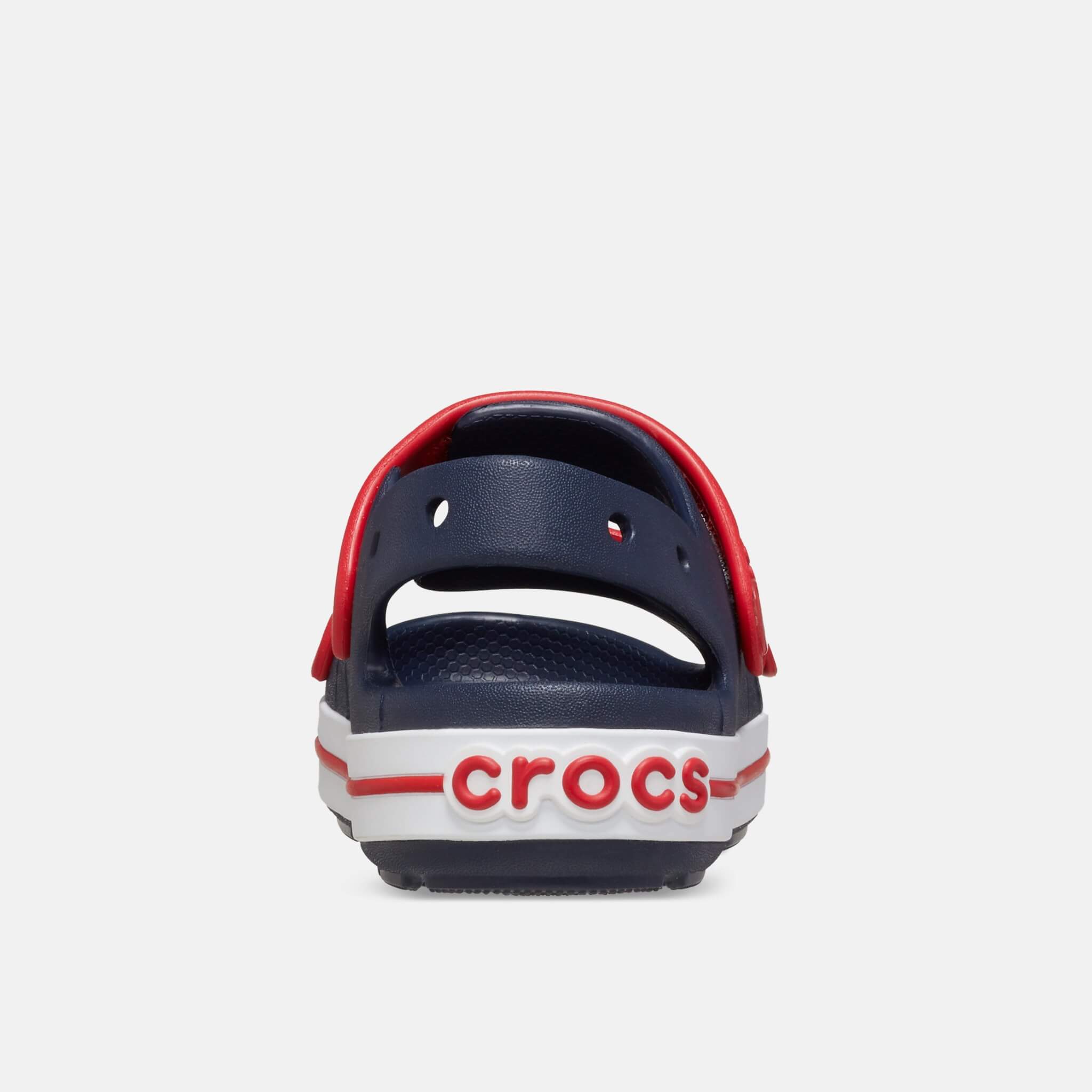 Crocs Kids Crocband Cruiser Sandal Navy/Varsity Red