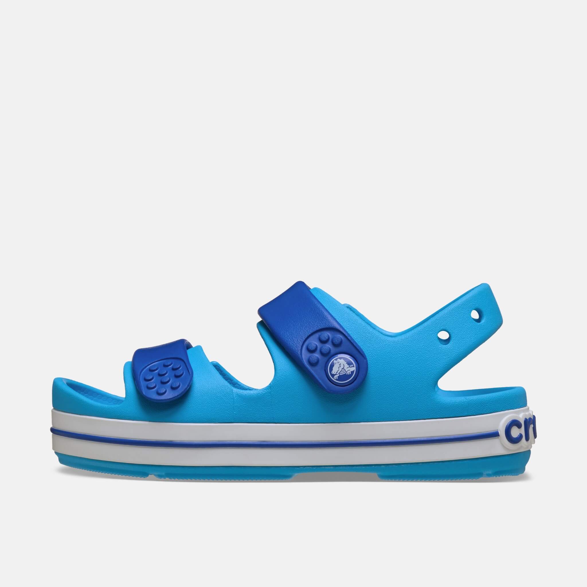 Crocs Kids Crocband Cruiser Sandal Venetian/Blue Bolt