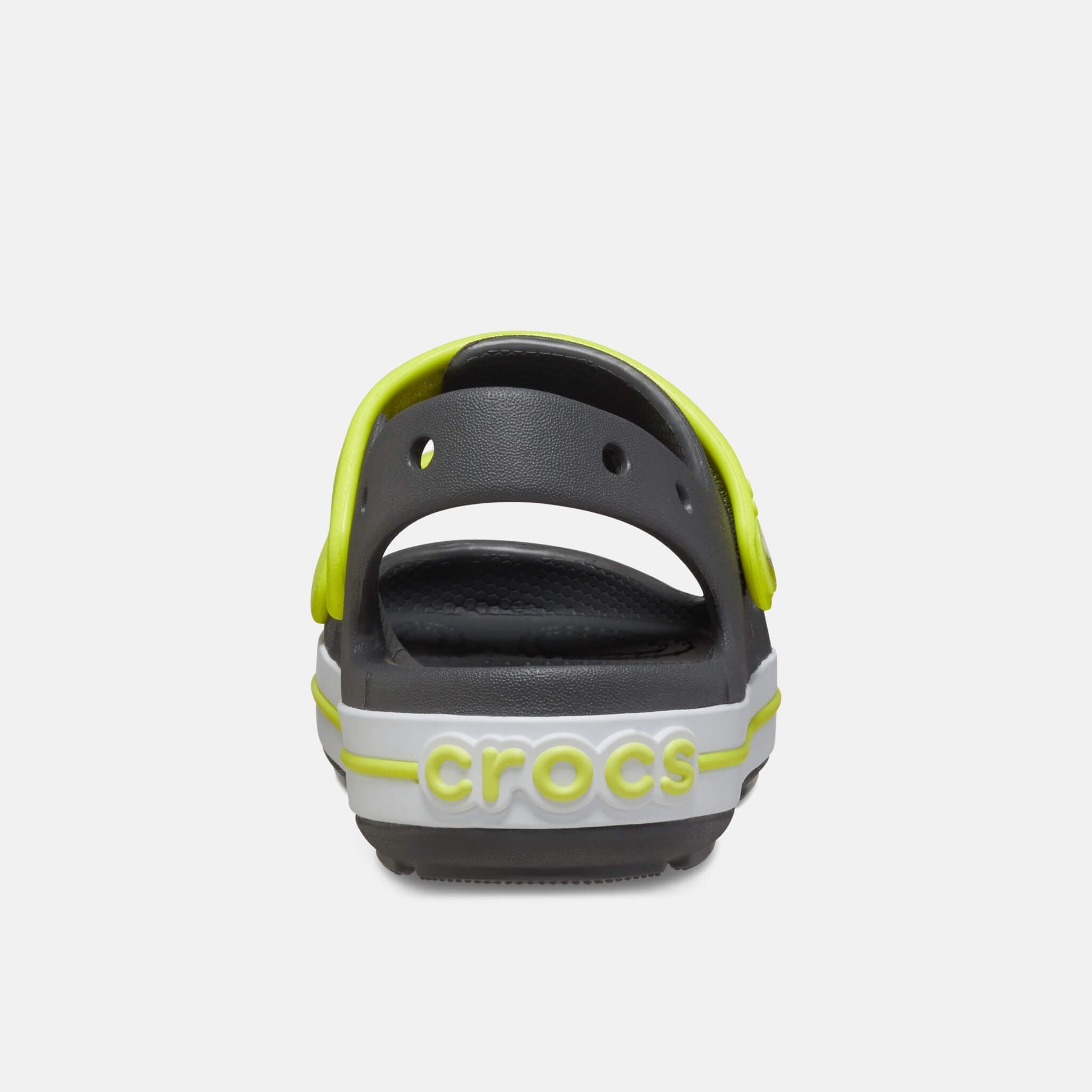 Crocs Kids Crocband Cruiser Sandal Slate Grey/Acidity