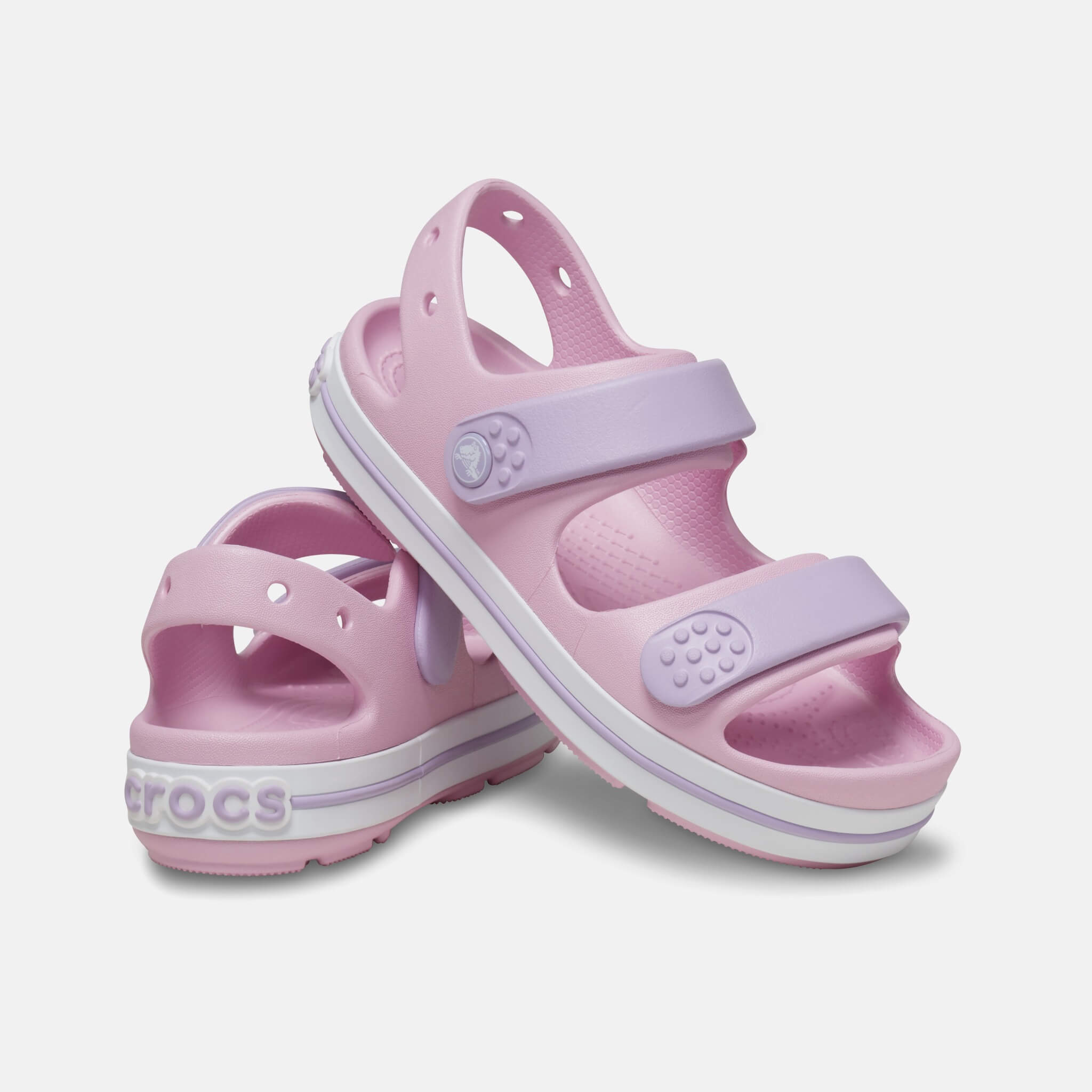 Crocs Kids Crocband Cruiser Sandal Ballerina/Lavender