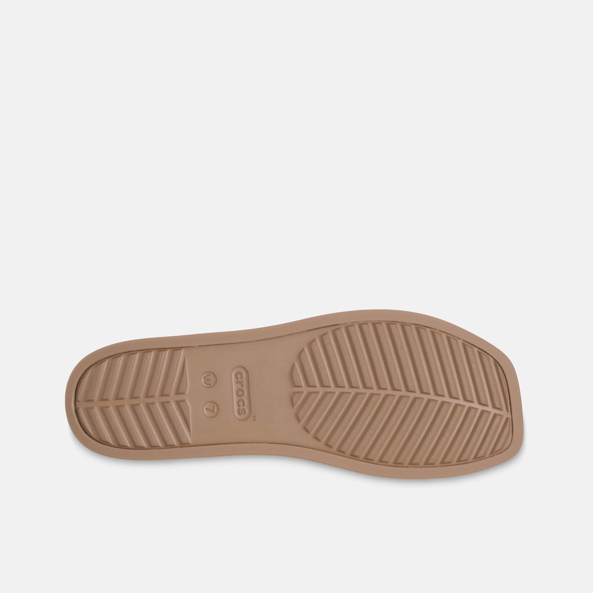 Crocs Miami Two Strap Sandal Milk Chocolate