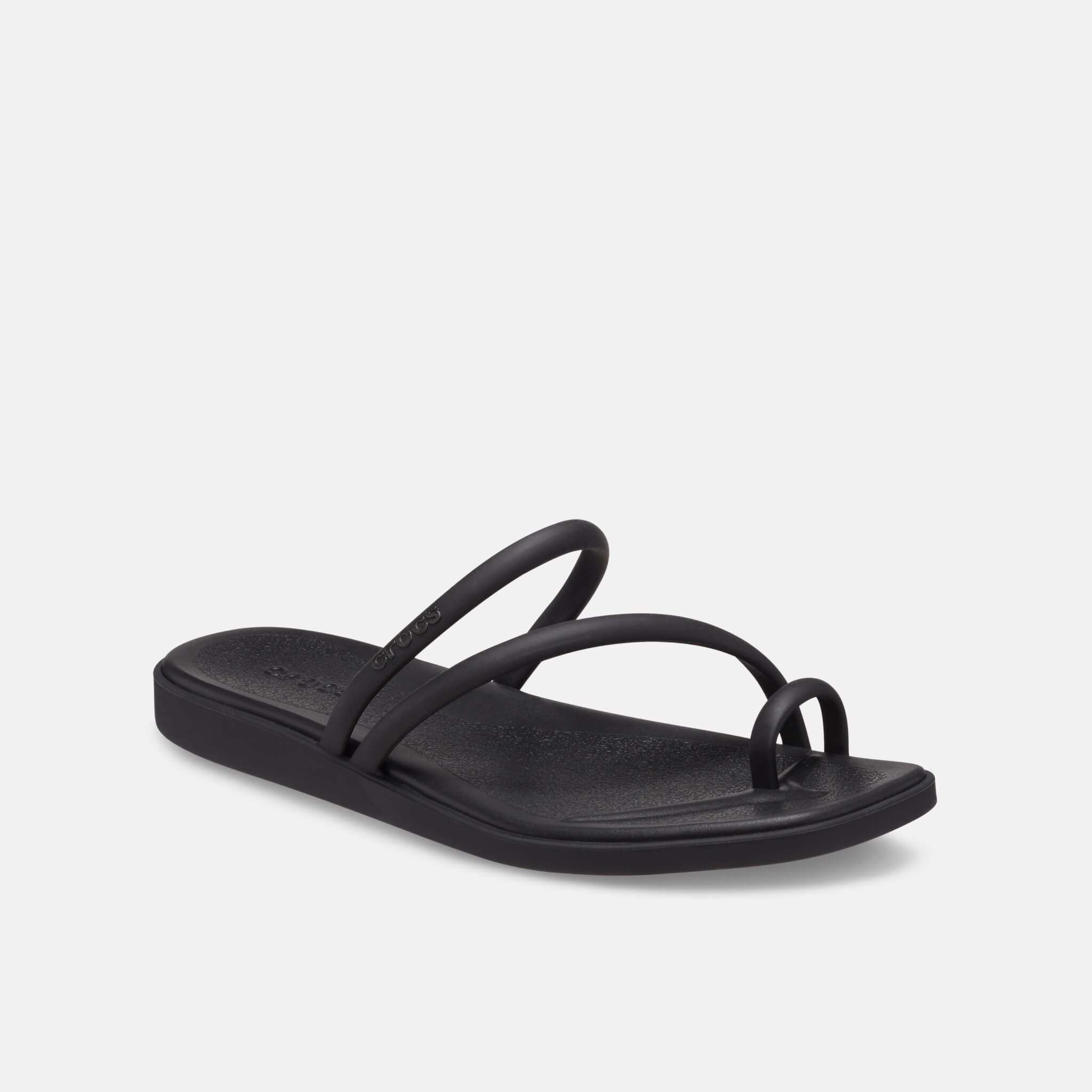 Crocs Miami Toe Loop Sandal Black