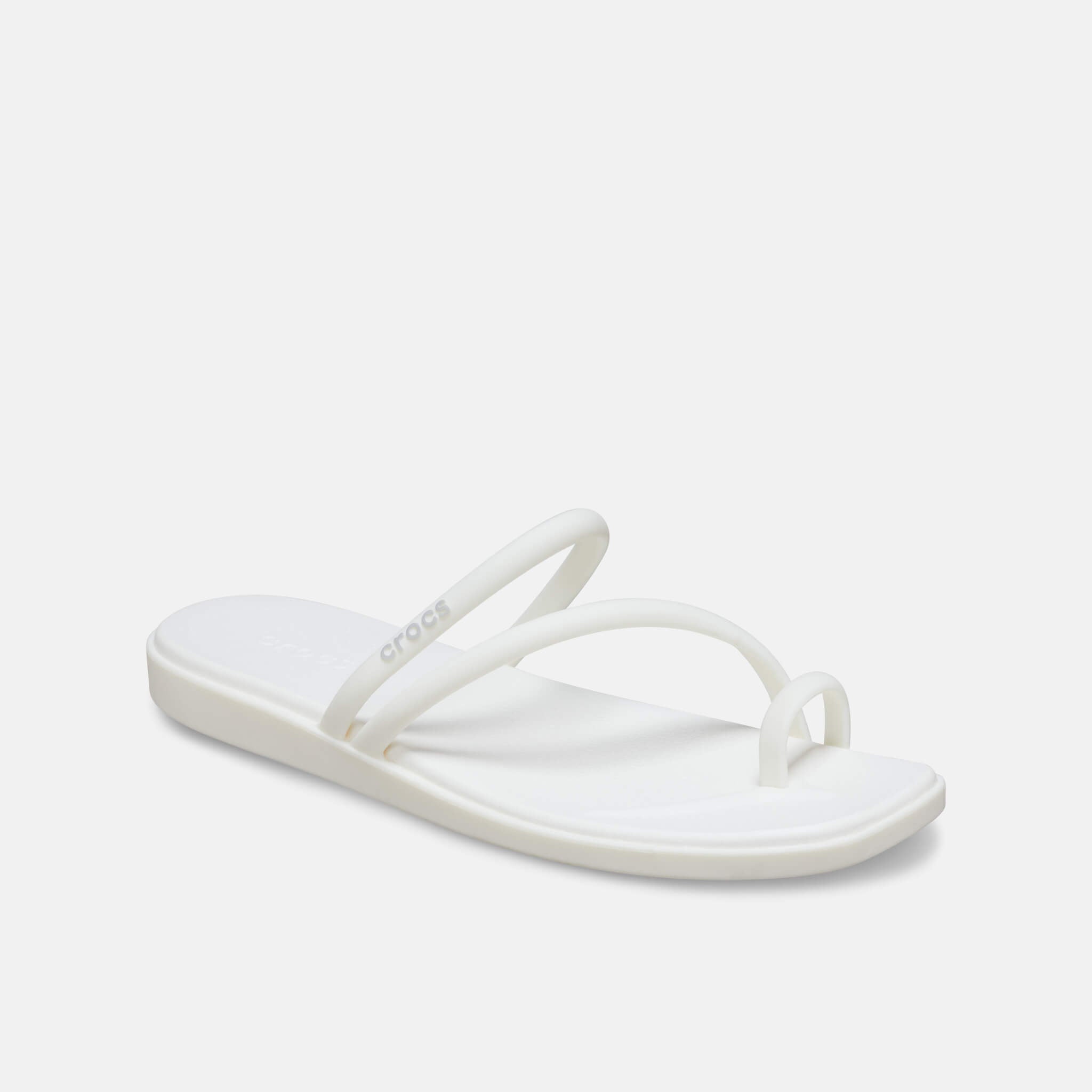 Crocs Miami Toe Loop Sandal Chalk