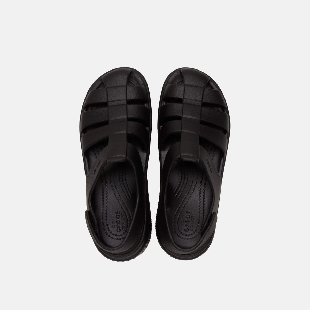 Crocs Stomp Fisherman Sandal Black
