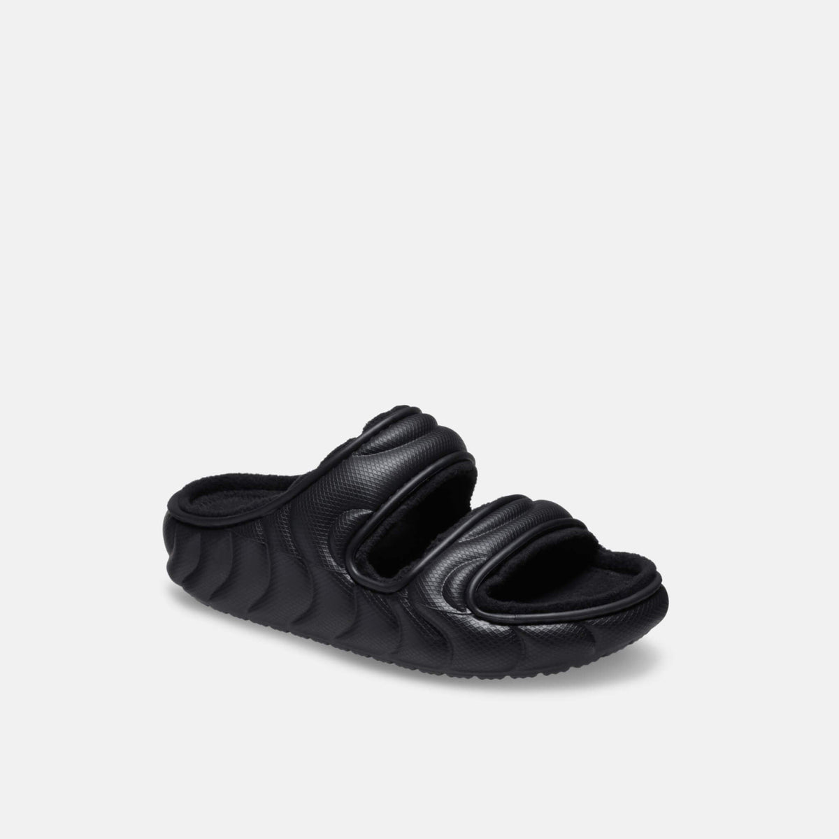 Crocs Classic Cozzzy Overpuff Sandal Black