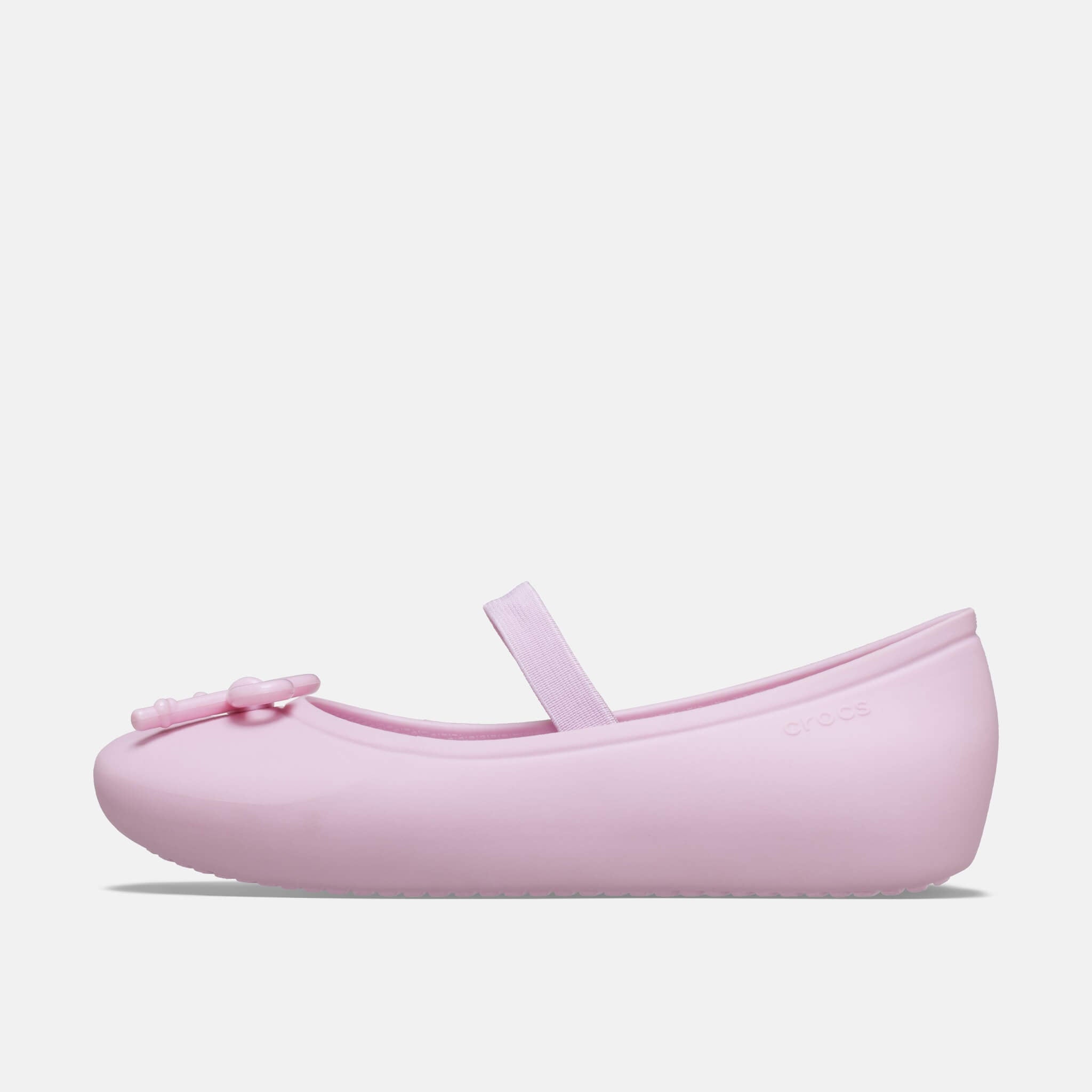 Crocs Kids Brooklyn Bow Flat Ballerina Pink
