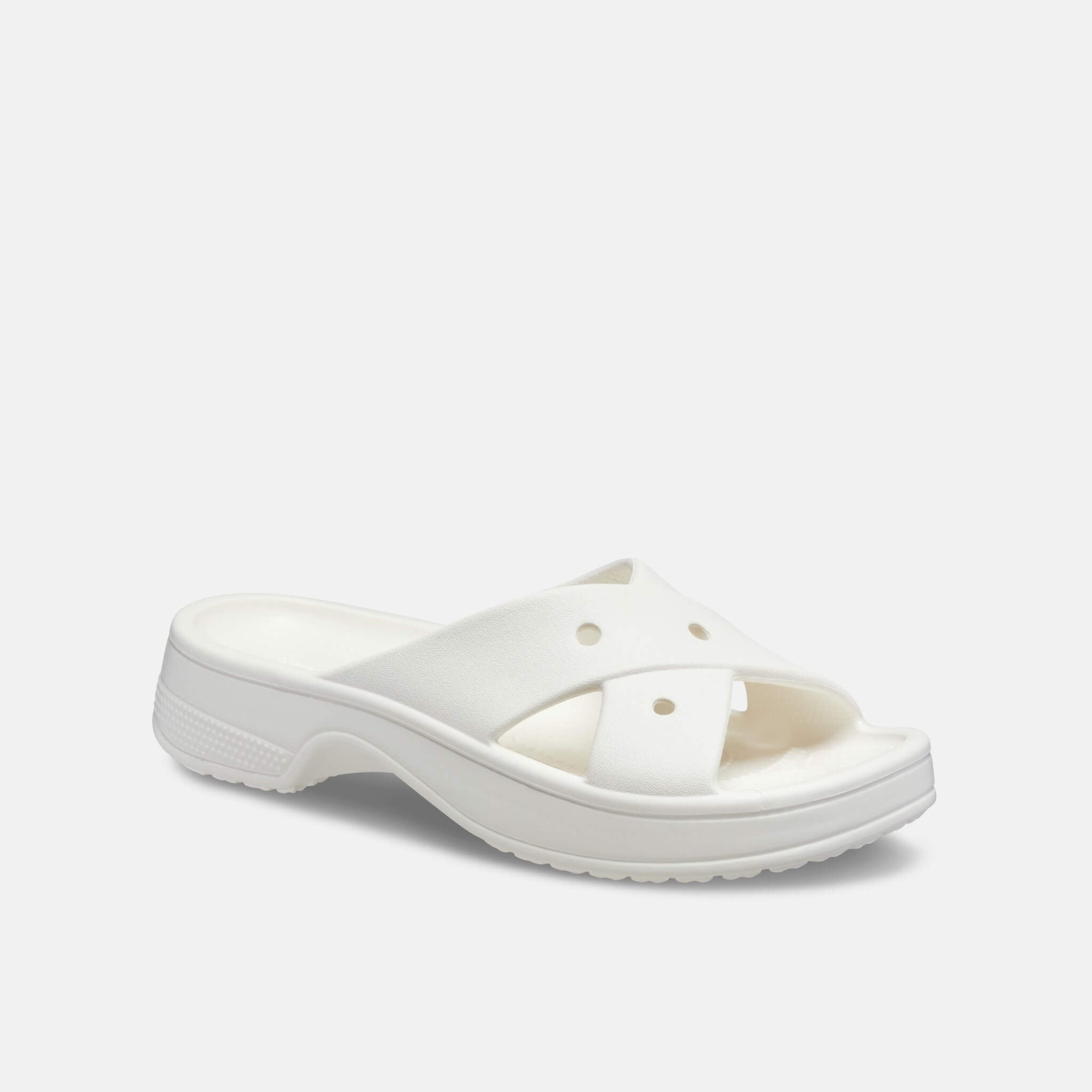 Crocs Classic Cross Strap Chalk