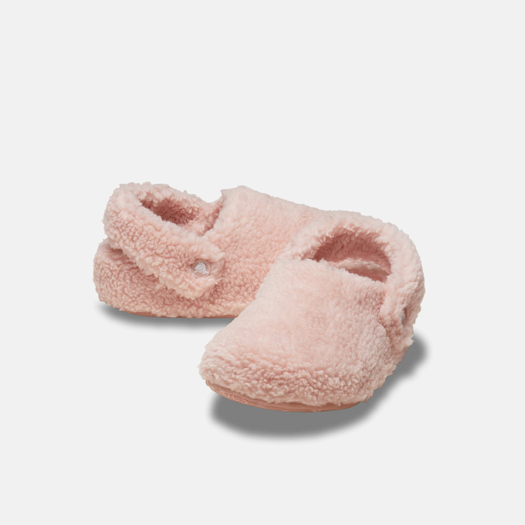 Crocs Kids Classic Cozzzy Slipper Pink Clay