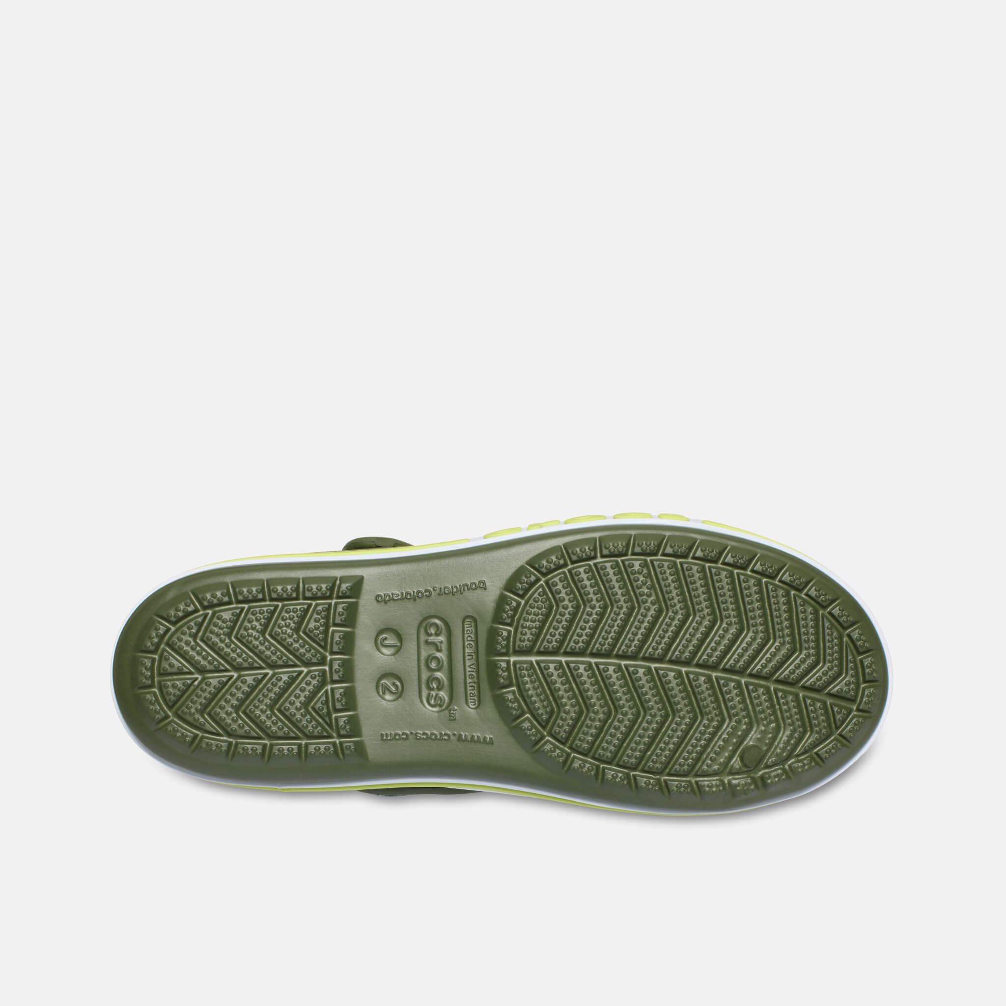Crocs Kids Bayaband Sandal Army Green