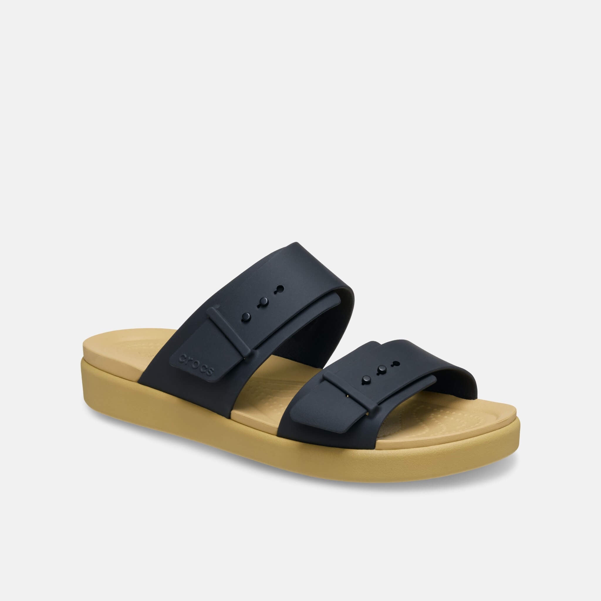 Crocs Brooklyn Buckle Low Low Black/Tan