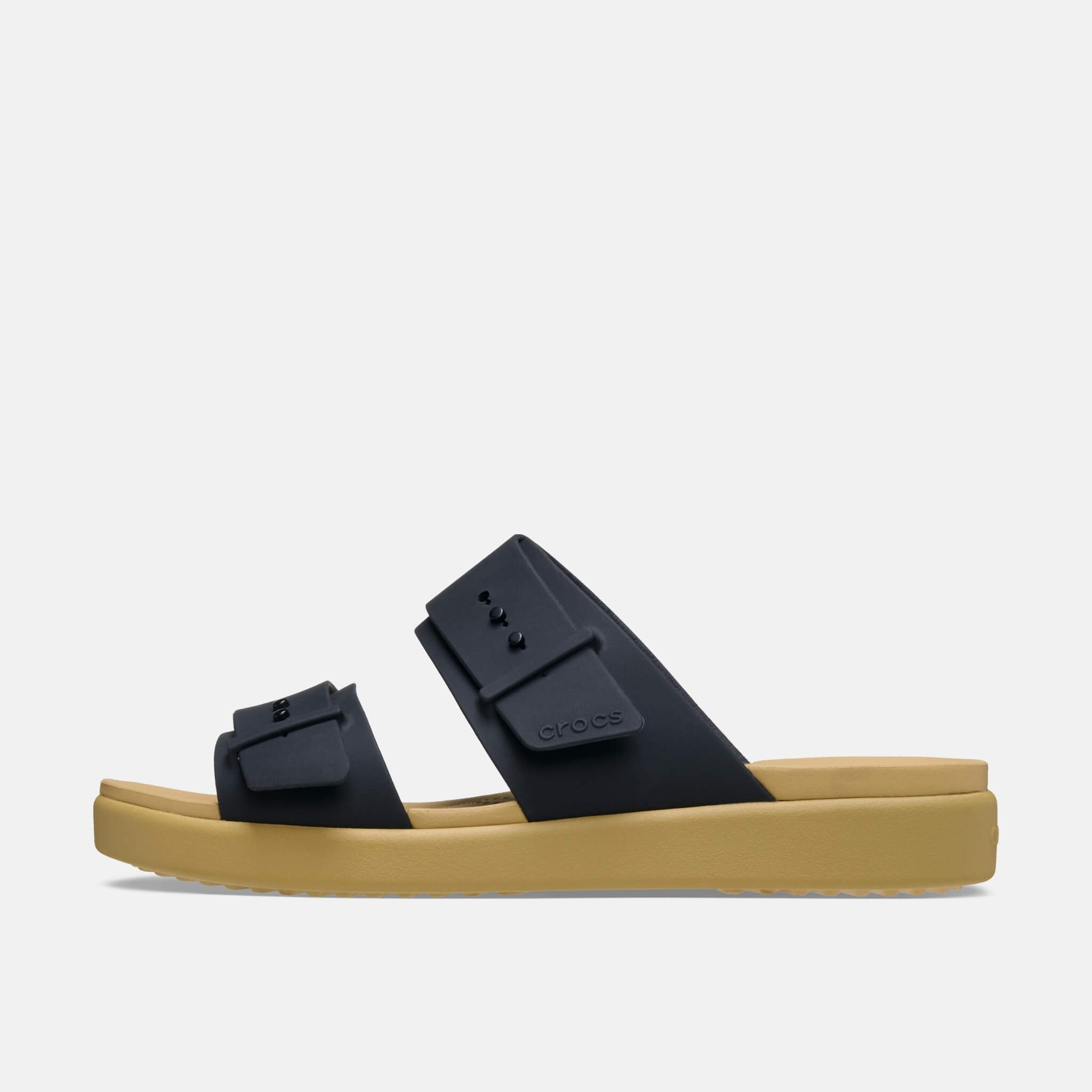 Crocs Brooklyn Buckle Low Low Black/Tan